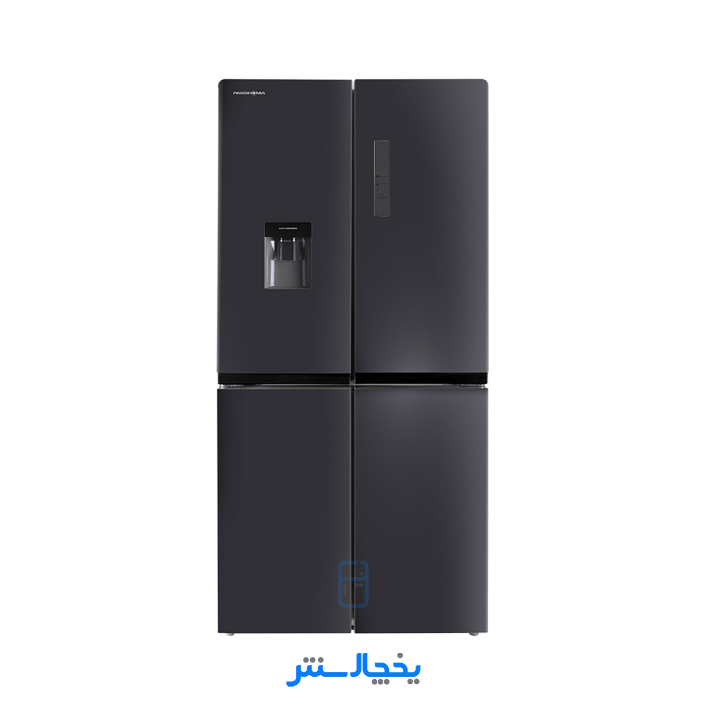 یخچال فریزر چهار درب پاکشوما مدل RDP530iX (N6) اینوکس (کابین ساده و درب مات)