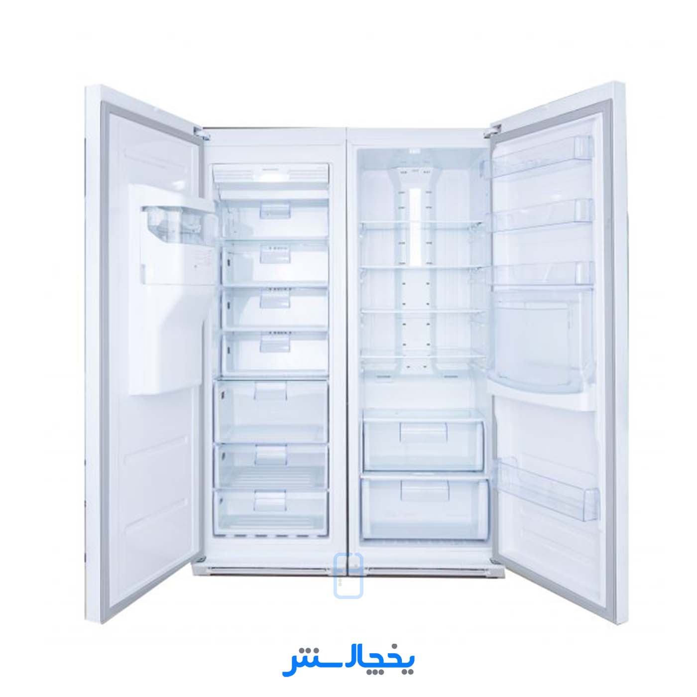 یخچال فریزر دوقلو هیمالیا مدل پاناروما پلاس NR440p-NF280p سفید متالیک