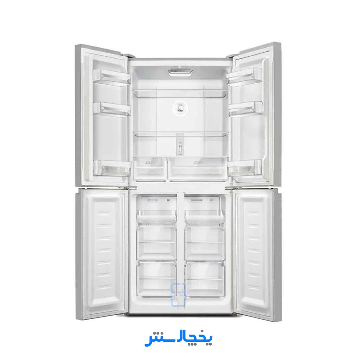 یخچال فریزر چهار درب جی پلاس مدل GSS-P9210S نقره ای
