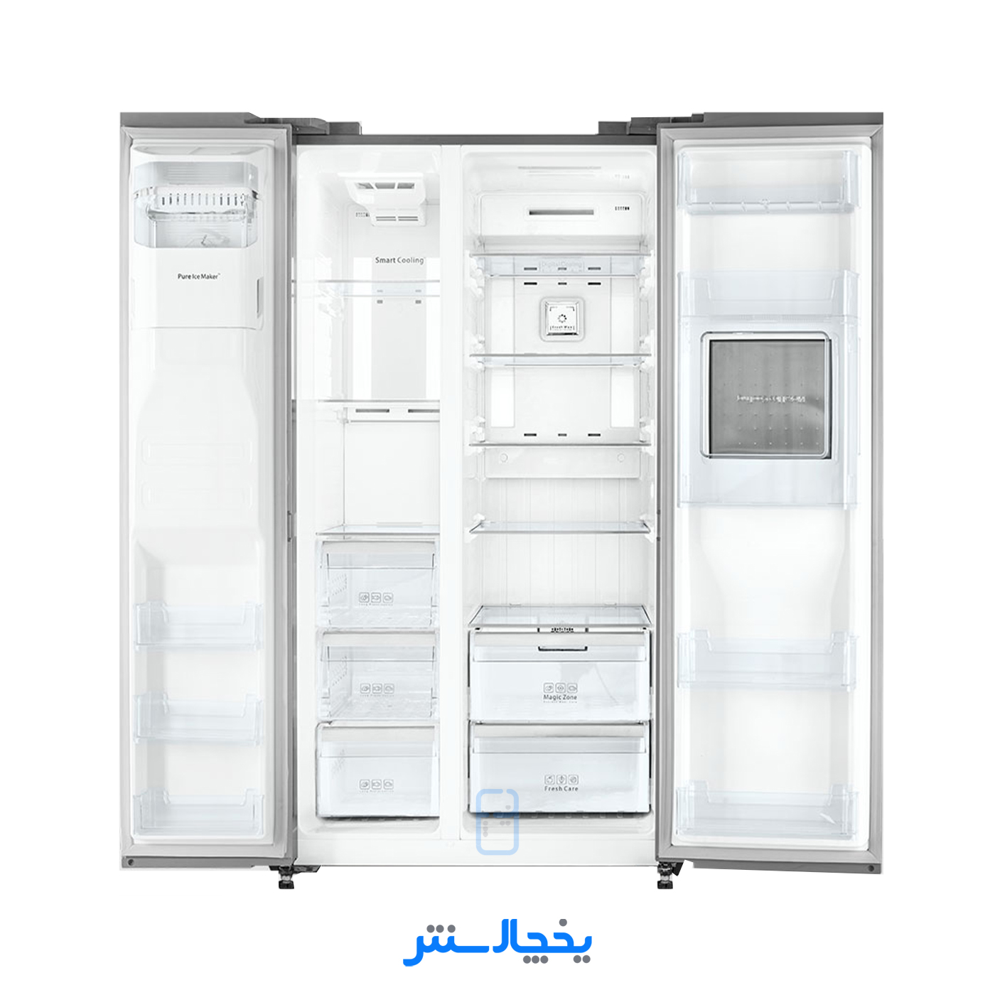 یخچال فریزر ساید بای ساید دوو مدل SXi20-11S استیل