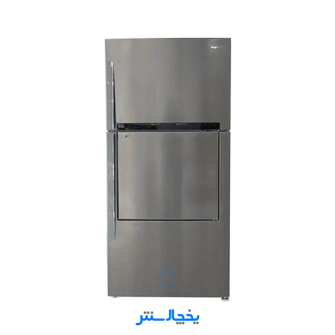یخچال فریزر دیپوینت مدل T7-Plus نقره ای