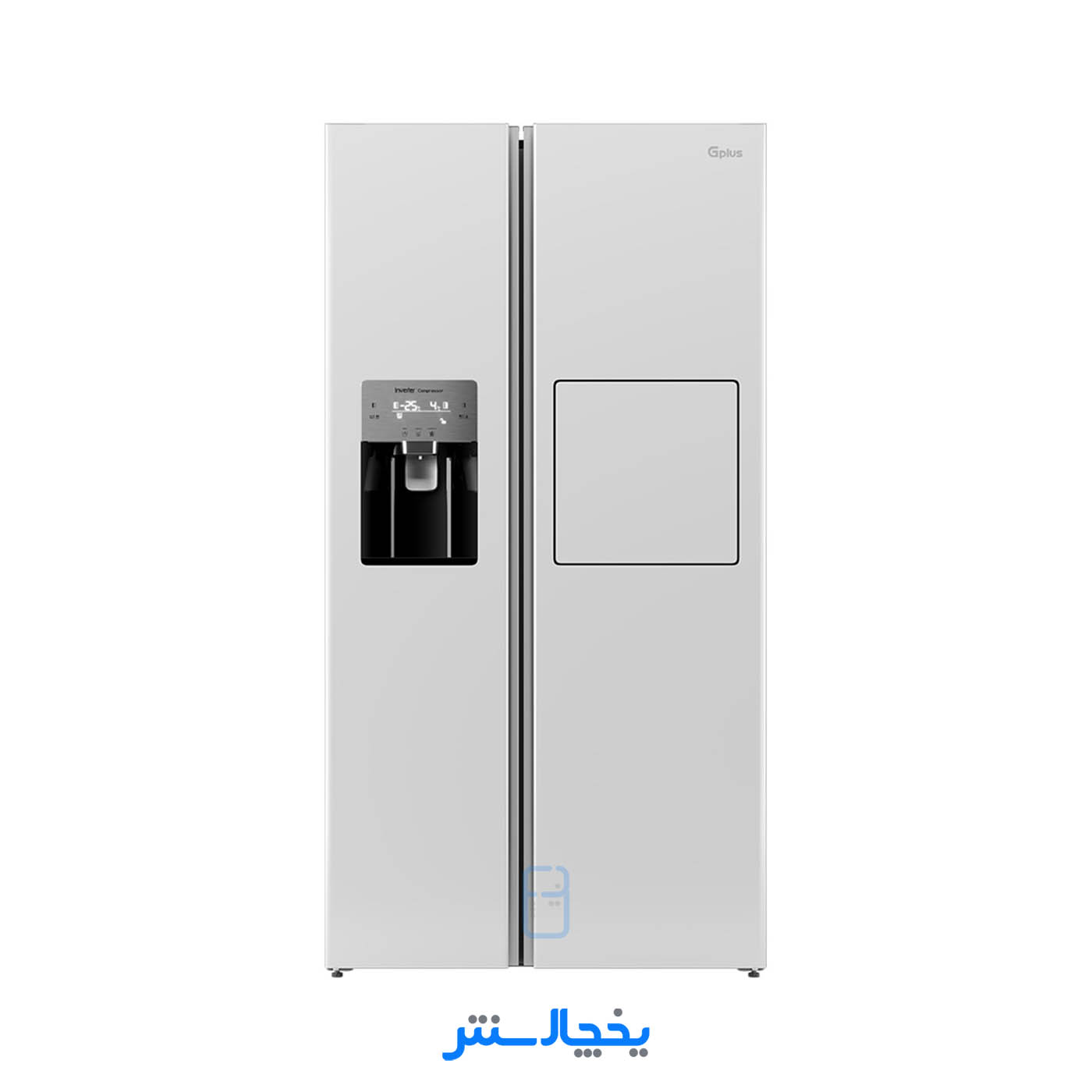 یخچال فریزر ساید بای ساید جی پلاس مدل Lambert لمبرت GSS-P7920W سفید