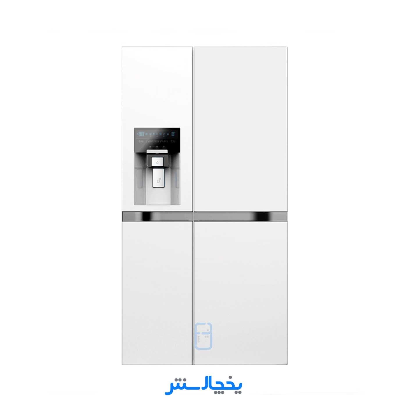 یخچال فریزر ساید بای ساید دوو مدل SXi20-20W سفید متالیک