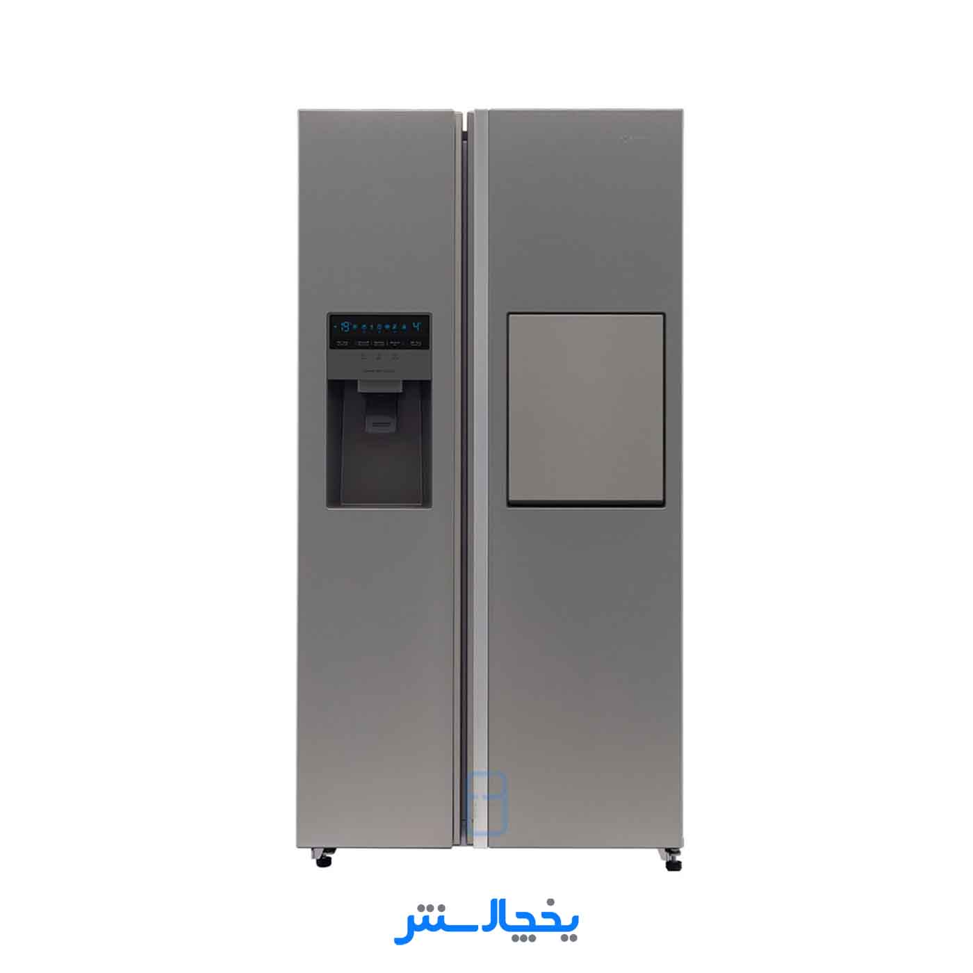 یخچال فریزر ساید بای ساید اسنوا مدل S2Di-S110-S استیل