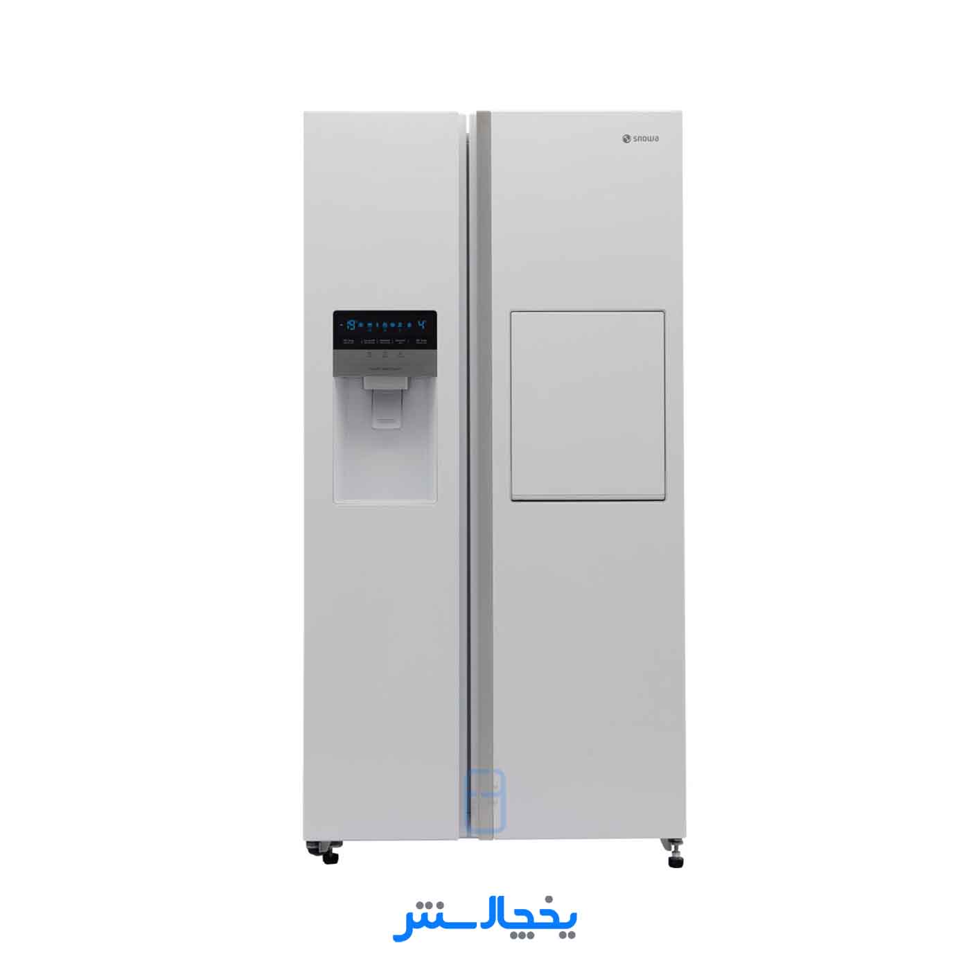 یخچال فریزر ساید بای ساید اسنوا مدل S2Di-S110-W سفید متالیک