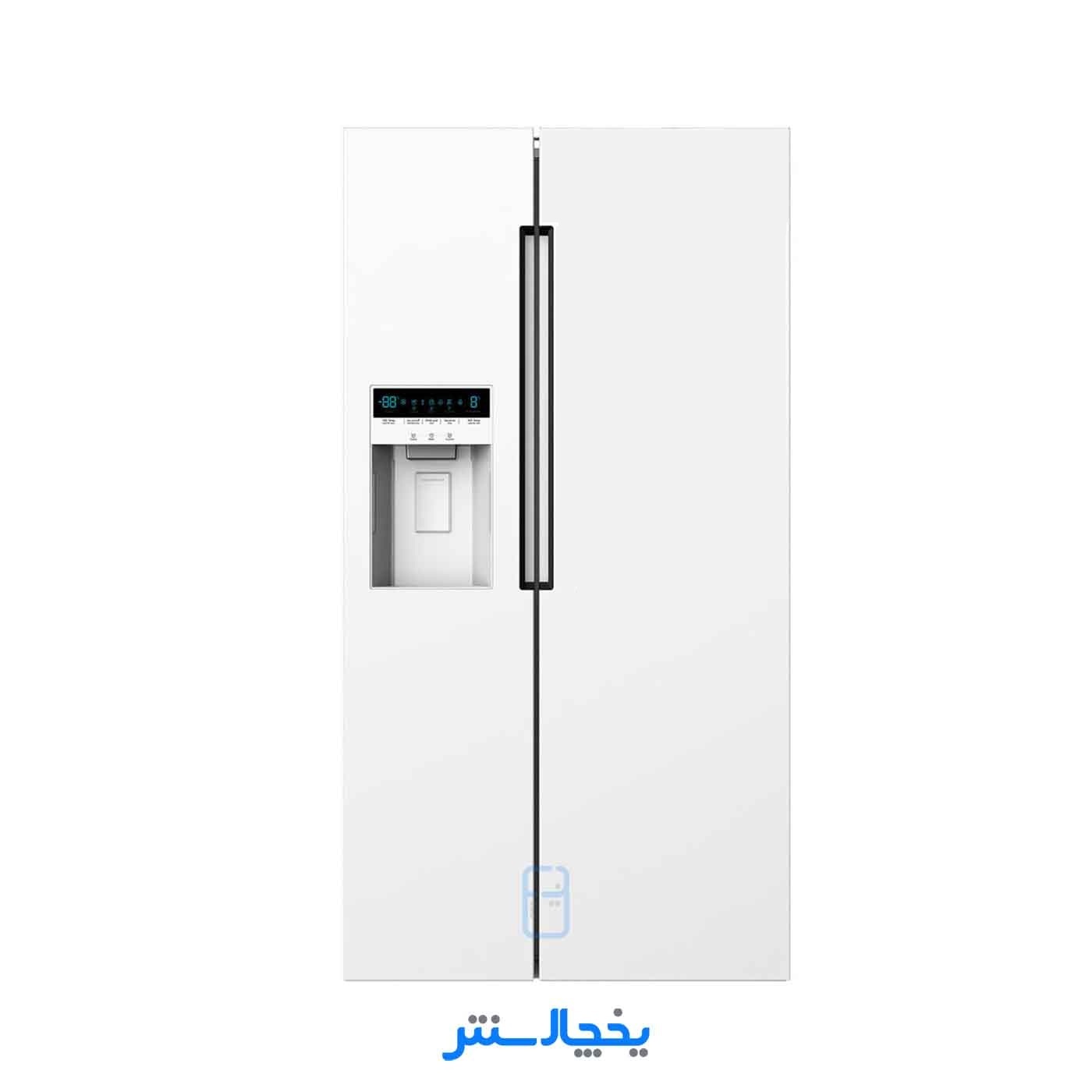 یخچال فریزر ساید بای ساید اسنوا مدل S1Di-L300-W سفید متالیک