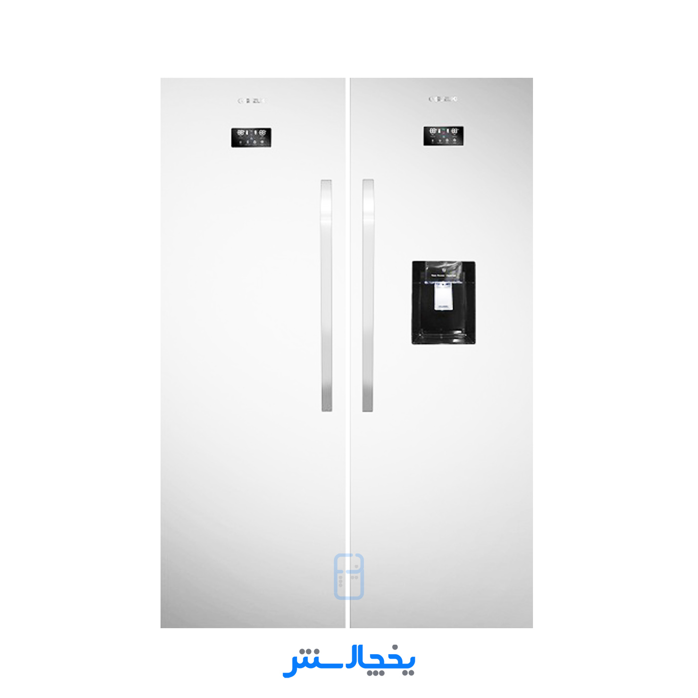 یخچال فریزر دوقلو سوزوکی مدل ROA373EWIR/W-FOA330EWIR/I سفید