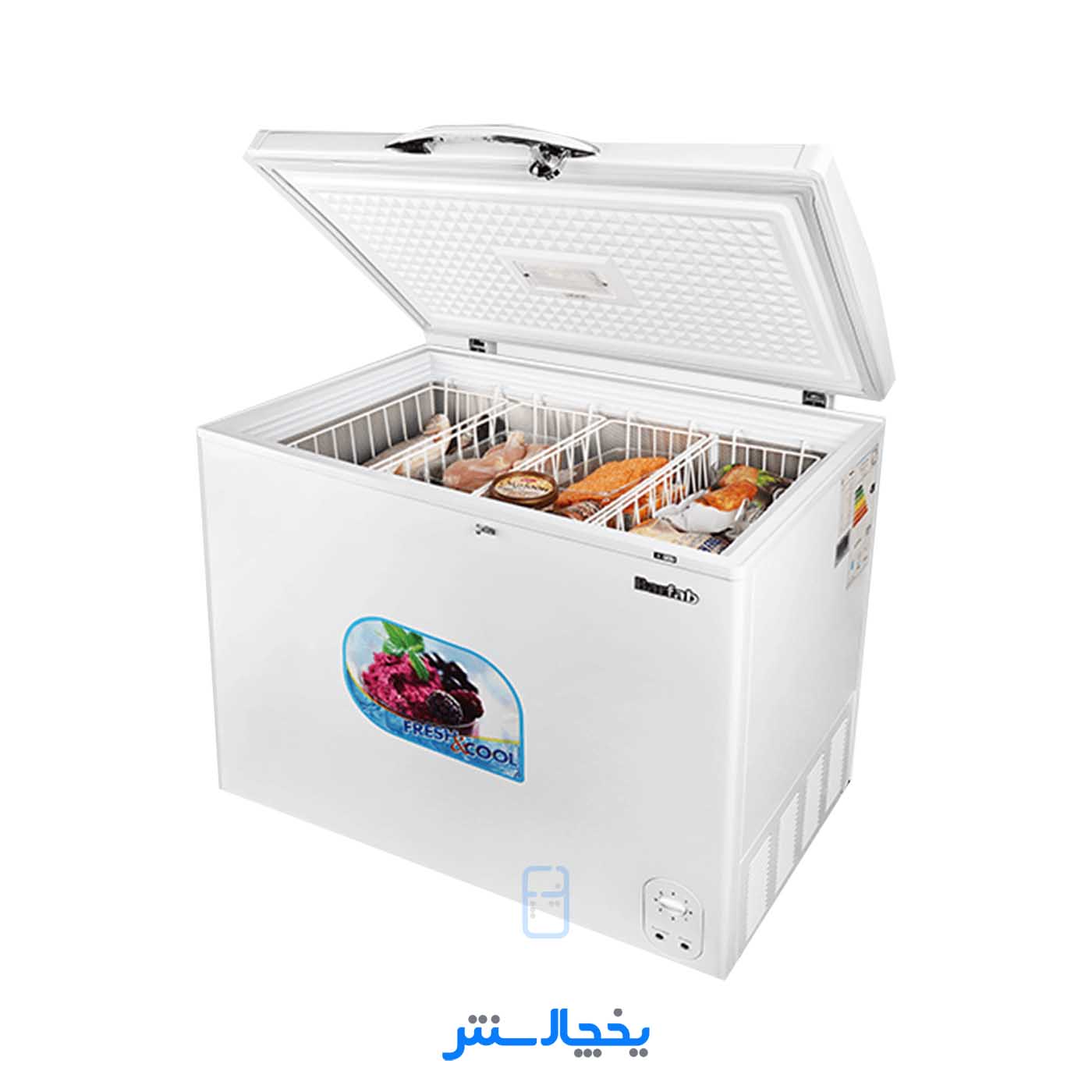 فریزر صندوقی برفاب مدل CF-220L سفید