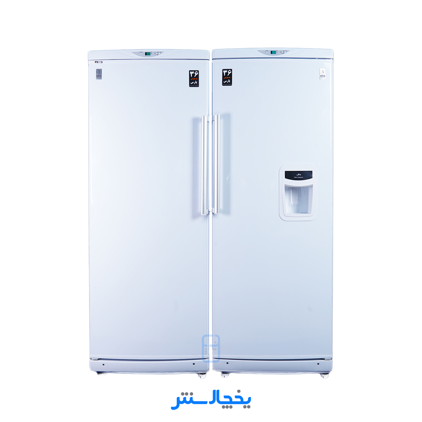 یخچال فریزر دوقلو پارس مدل اوان سفید