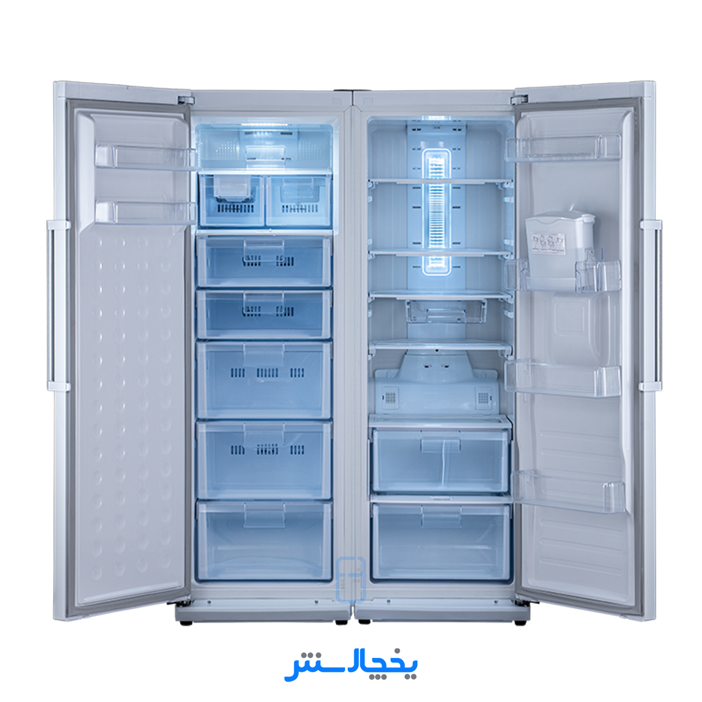 یخچال فریزر دوقلو دیپوینت مدل D5i-W سفید