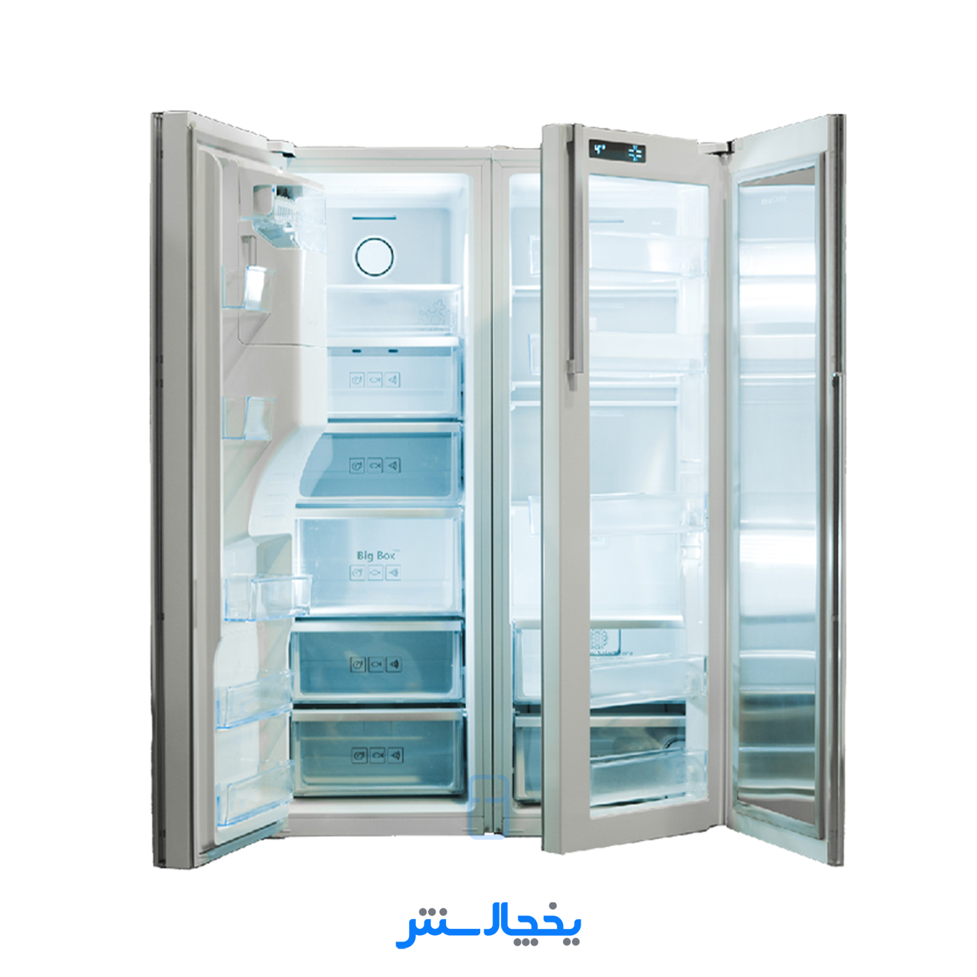 یخچال فریزر دوقلو دیپوینت مدل اکسپلور Explore سفید