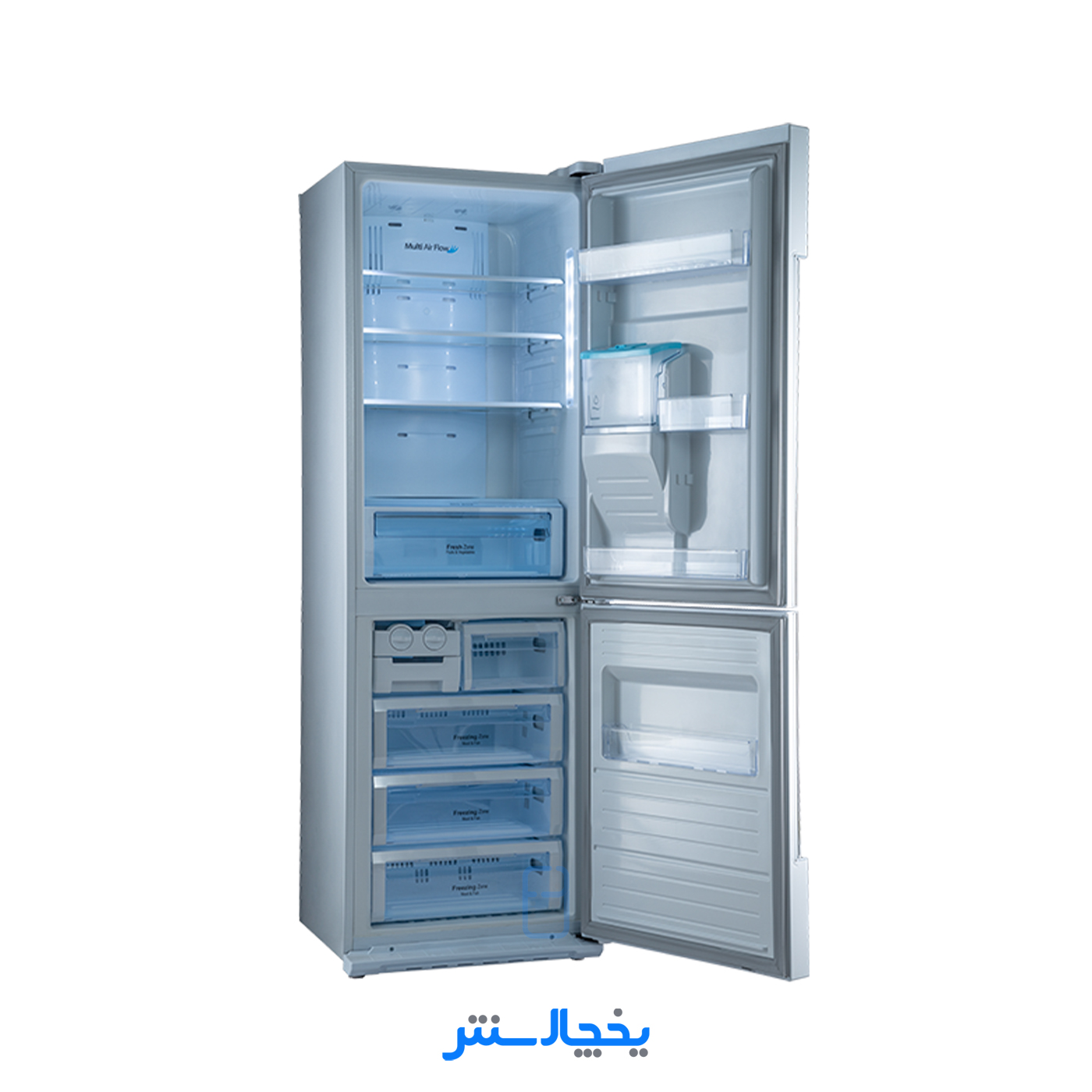 یخچال فریزر دیپوینت مدل دیسنت Decent سفید
