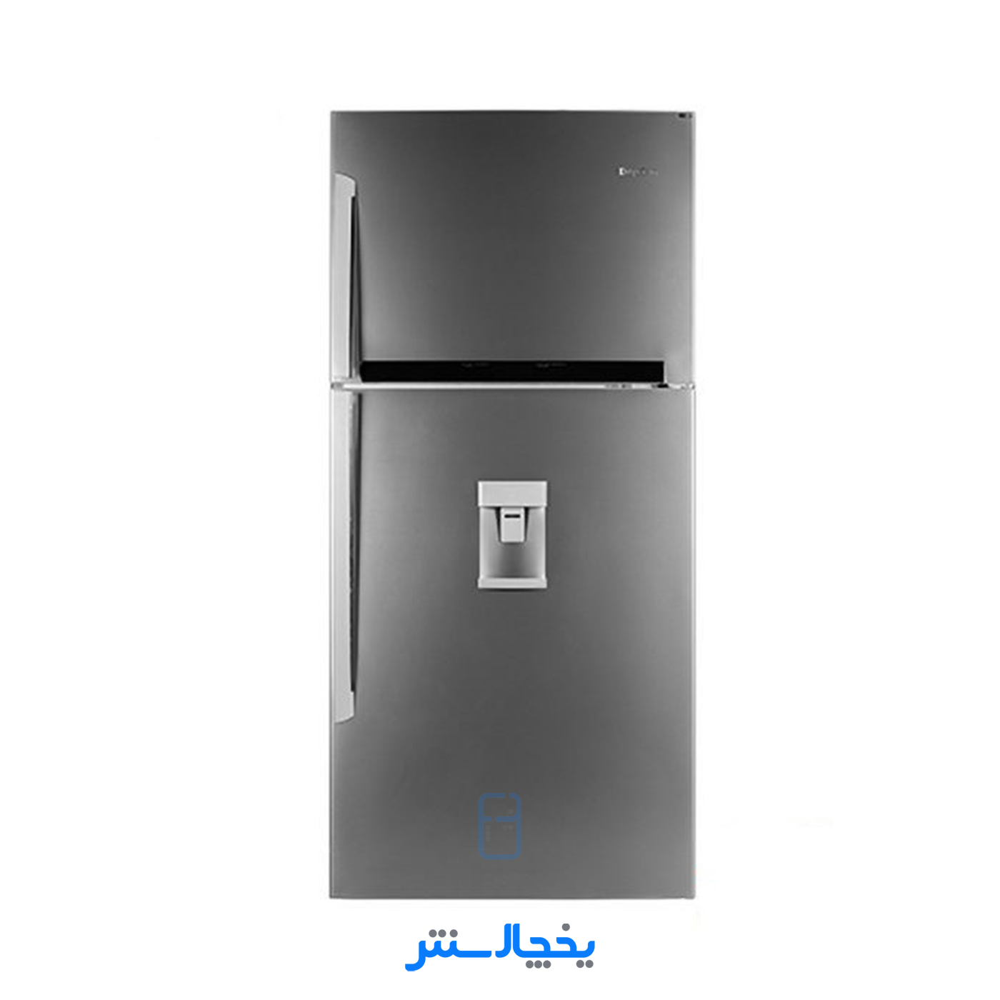 یخچال فریزر دیپوینت مدل T7 نقره ای