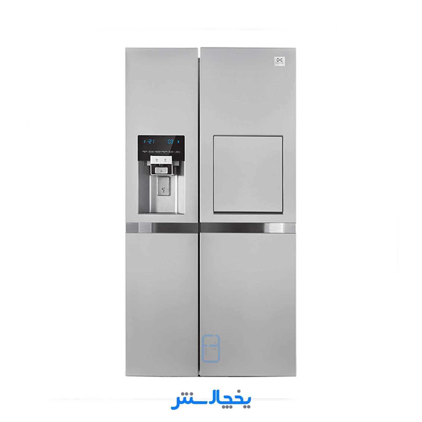 یخچال فریزر ساید بای ساید دوو مدل پرایم دو درب DS-3330SS استیل