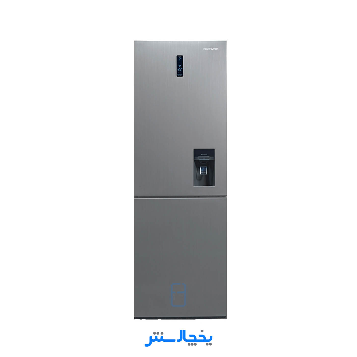 یخچال فریزر دوو مدل 660 پلاس DB-2210TI تیتانیوم