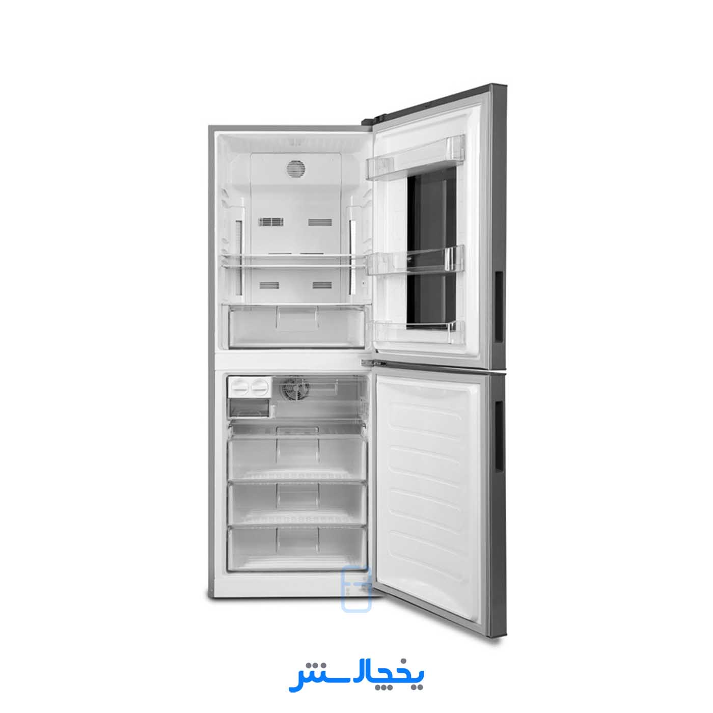یخچال فریزر کلمنت مدل RFL2570-5001S نقره ای