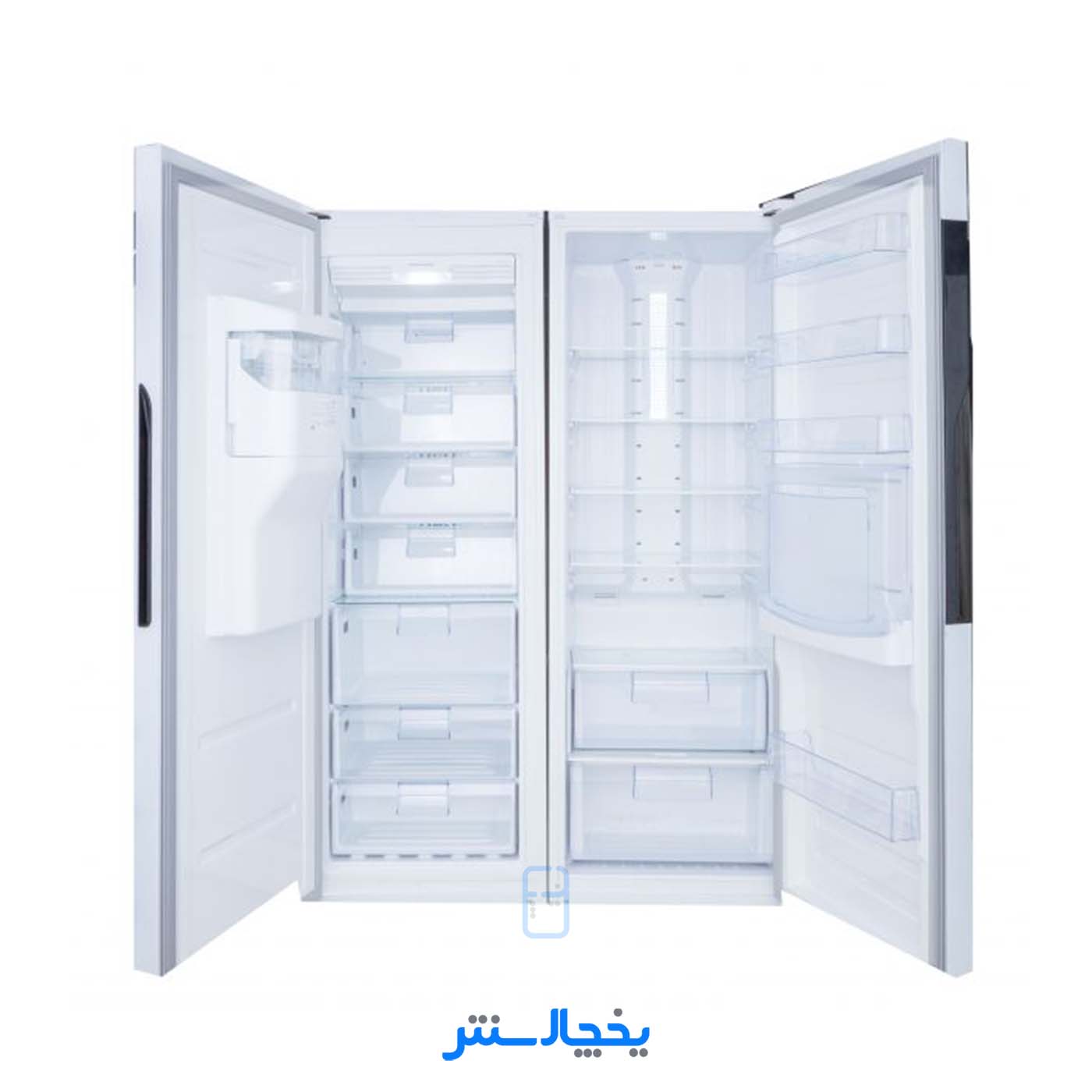 یخچال فریزر دوقلو هیمالیا مدل آلفا NR440a-NF280a سفید چرم