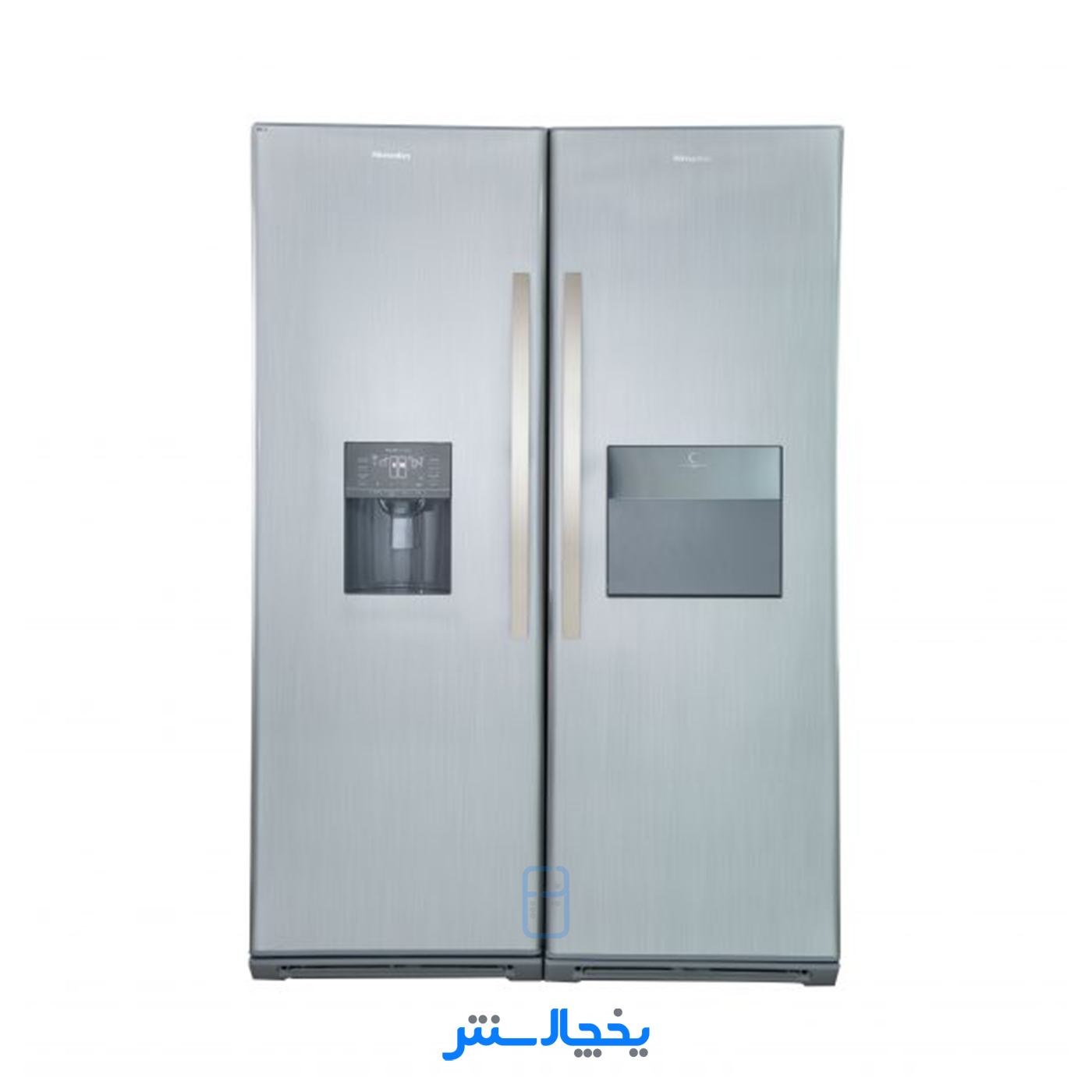 یخچال فریزر دوقلو هیمالیا مدل پاناروما پلاس NR440p-NF280p استیل