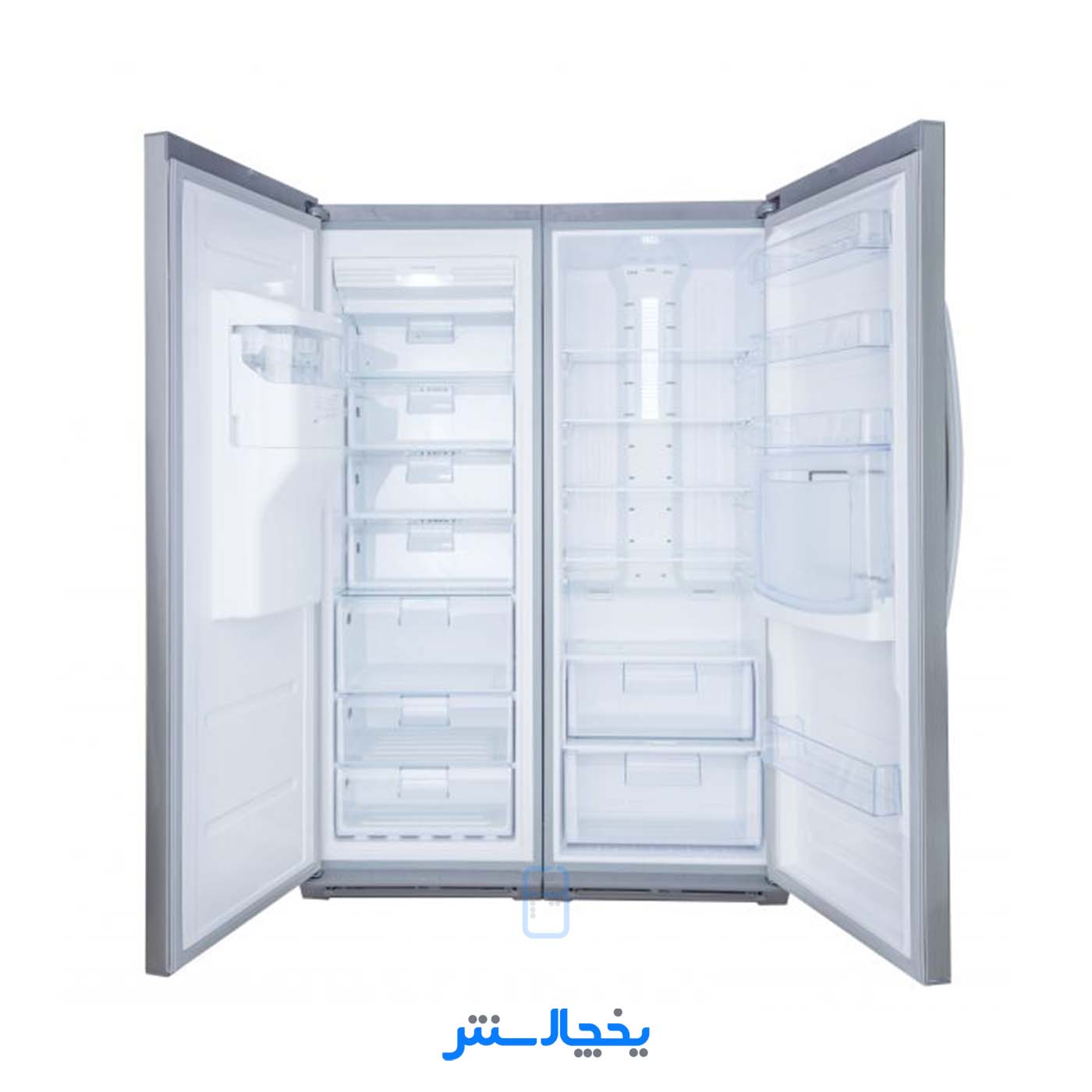 یخچال فریزر دوقلو هیمالیا مدل پاناروما پلاس NR440p-NF280p استیل