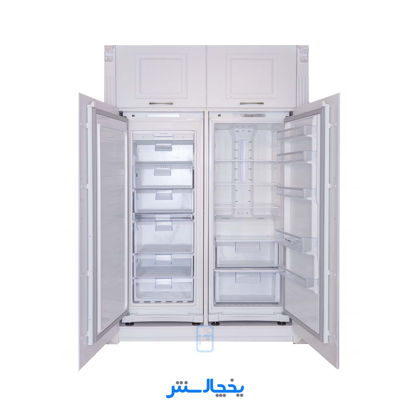 یخچال فریزر دوقلو توکار هیمالیا مدل کابینتی HREN39007-HFZN32005