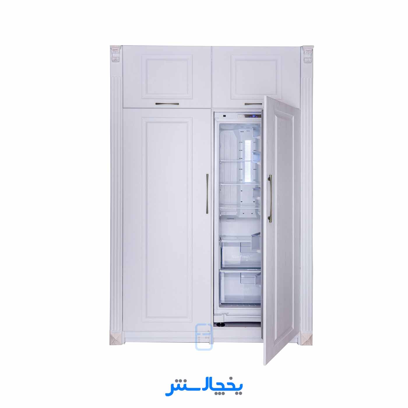 یخچال فریزر دوقلو توکار هیمالیا مدل کابینتی HREN39007-HFZN32005
