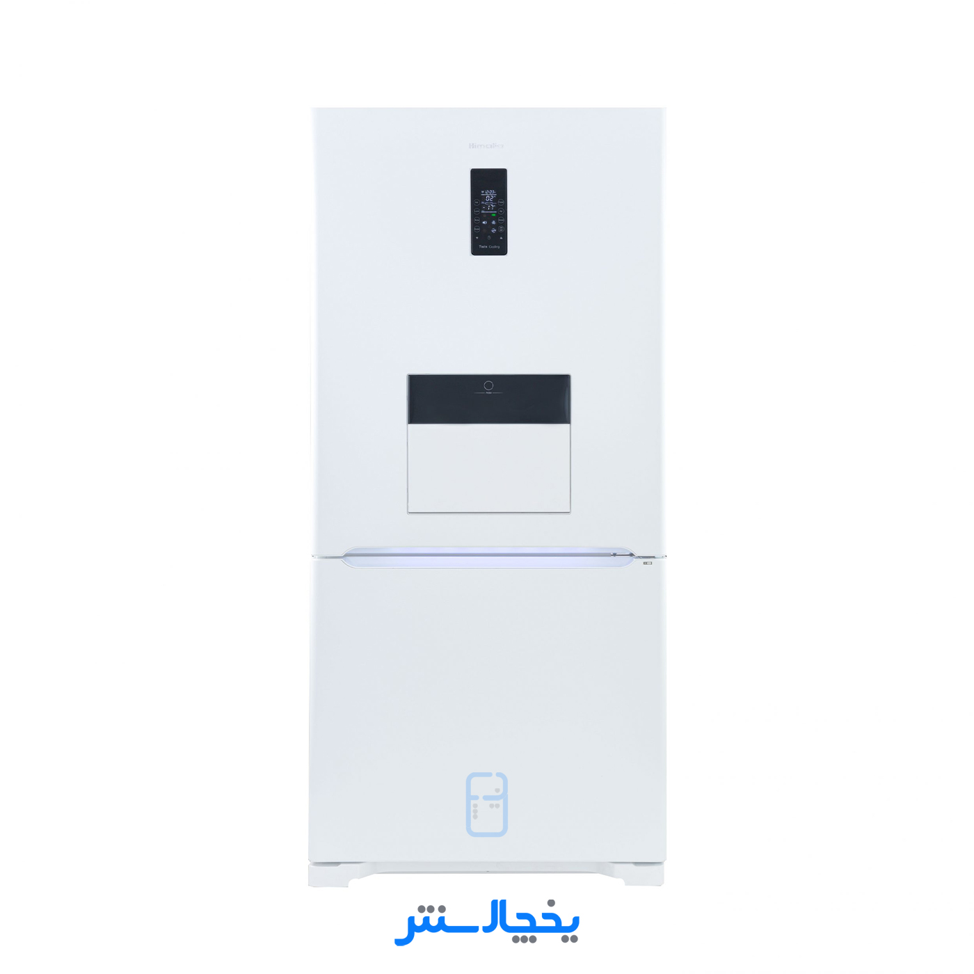 یخچال فریزر هیمالیا مدل امگا پلاس هوم بار HRFN605HB سفید چرم