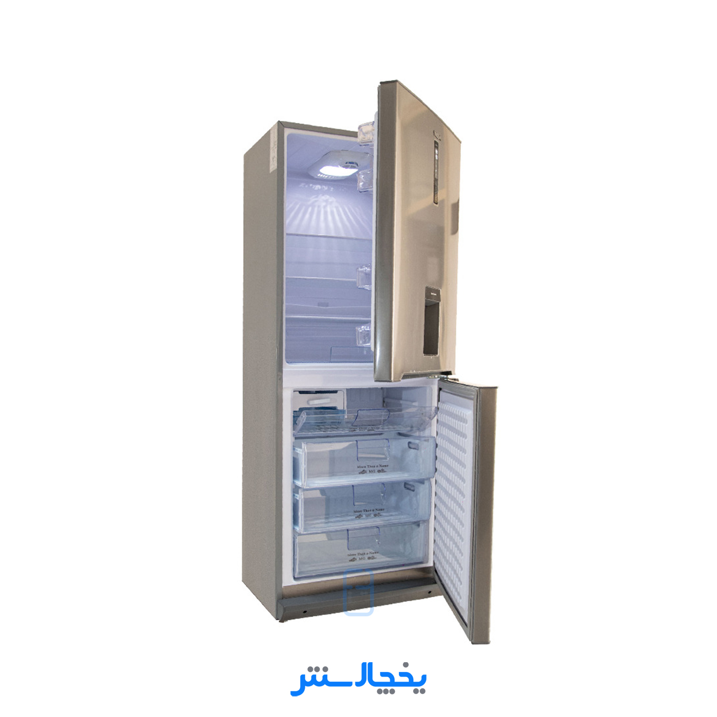 یخچال فریزر جنرال اسمین 27 فوت تیتانیوم