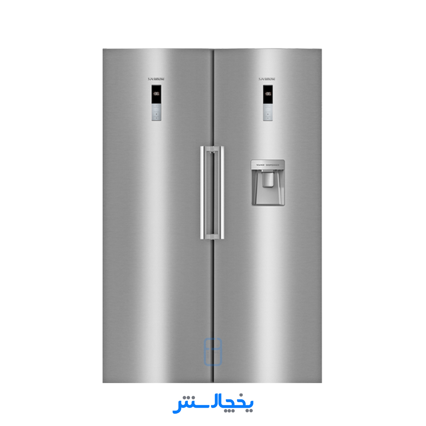 یخچال فریزر دوقلو ایکس ویژن مدل TDRF625-ASD استیل