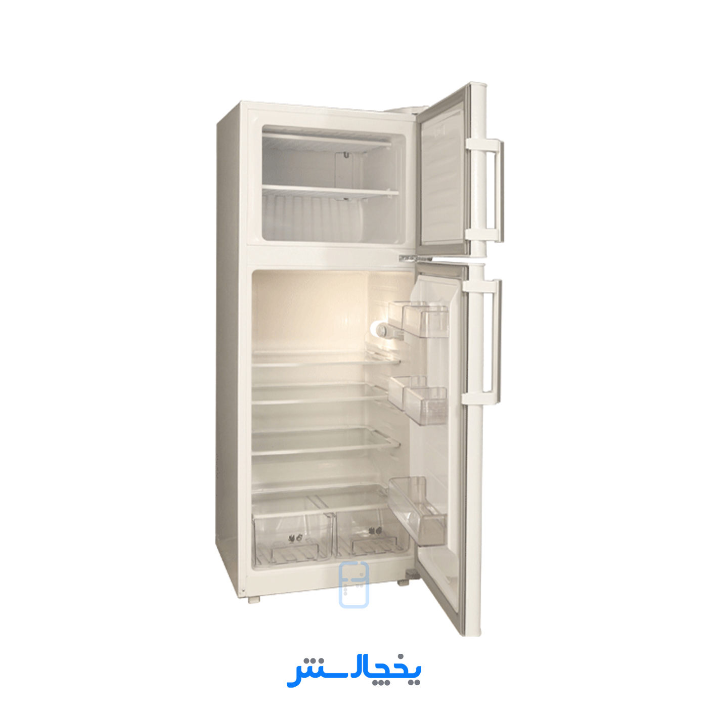 یخچال فریزر الکترواستیل مدل کارا ES14 سفید چرم