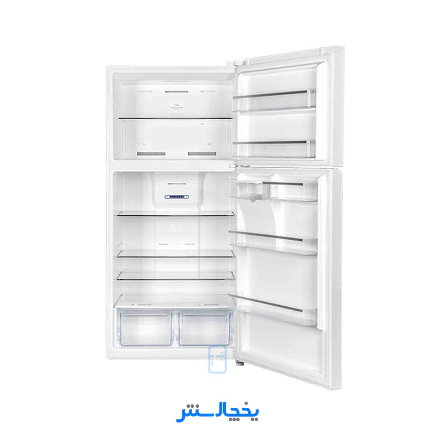 یخچال فریزر ایکس ویژن مدل TT579-AW سفید