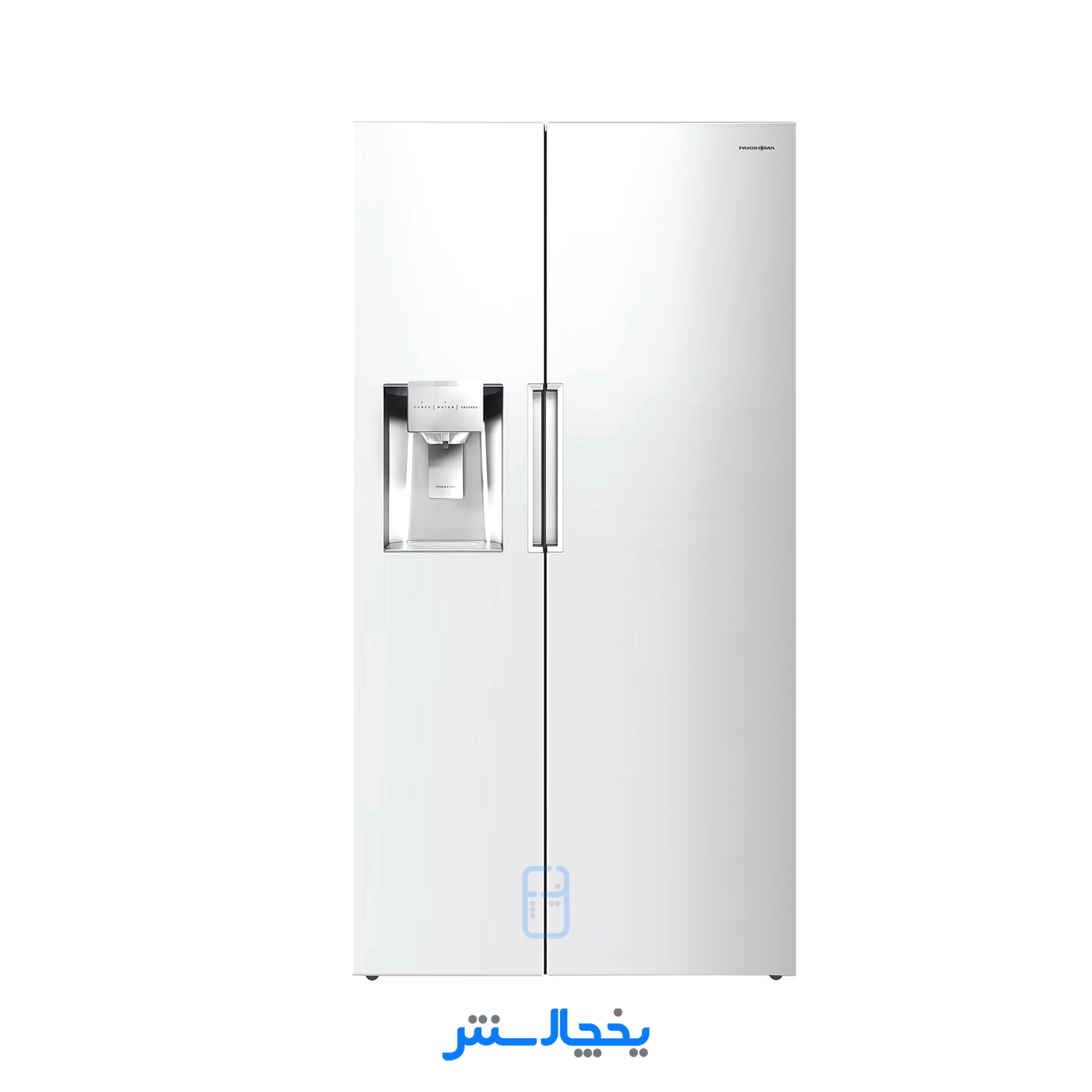 یخچال فریزر ساید بای ساید پاکشوما مدل RSP800W (E1) سفید (کابین امباس و درب ساده)