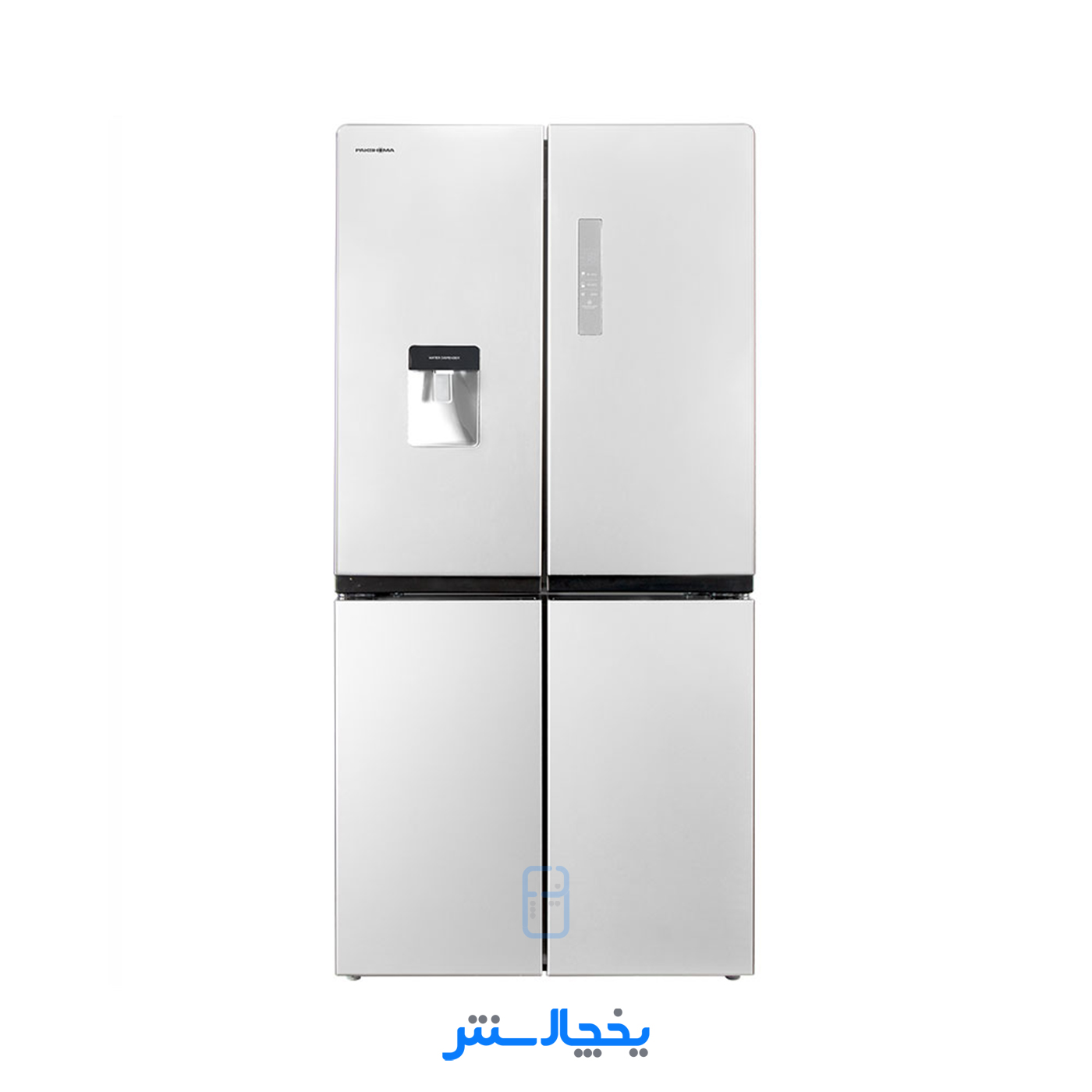 یخچال فریزر چهار درب پاکشوما مدل RDP530W (E1) سفید (کابین امباس و درب ساده)