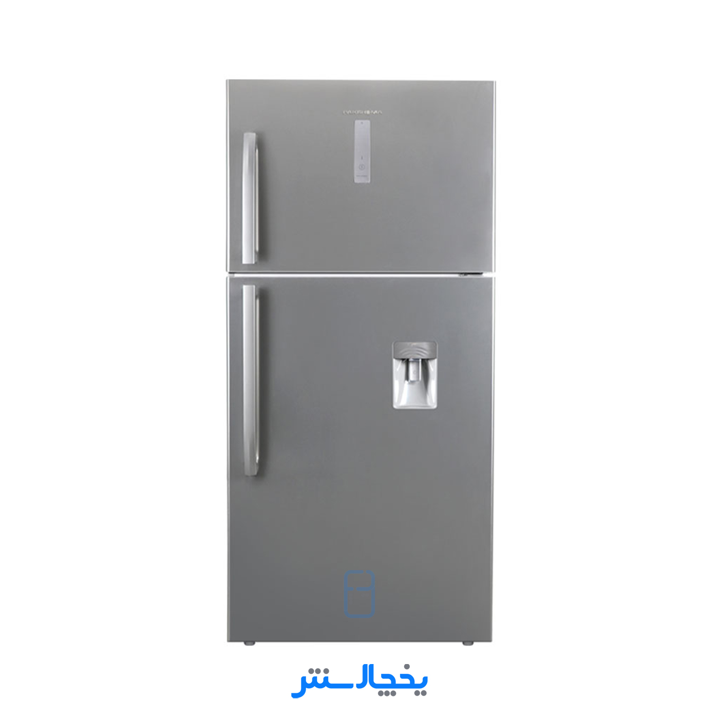 یخچال فریزر پاکشوما مدل RTP670S (E1) نقره ای (کابین امباس و درب ساده)