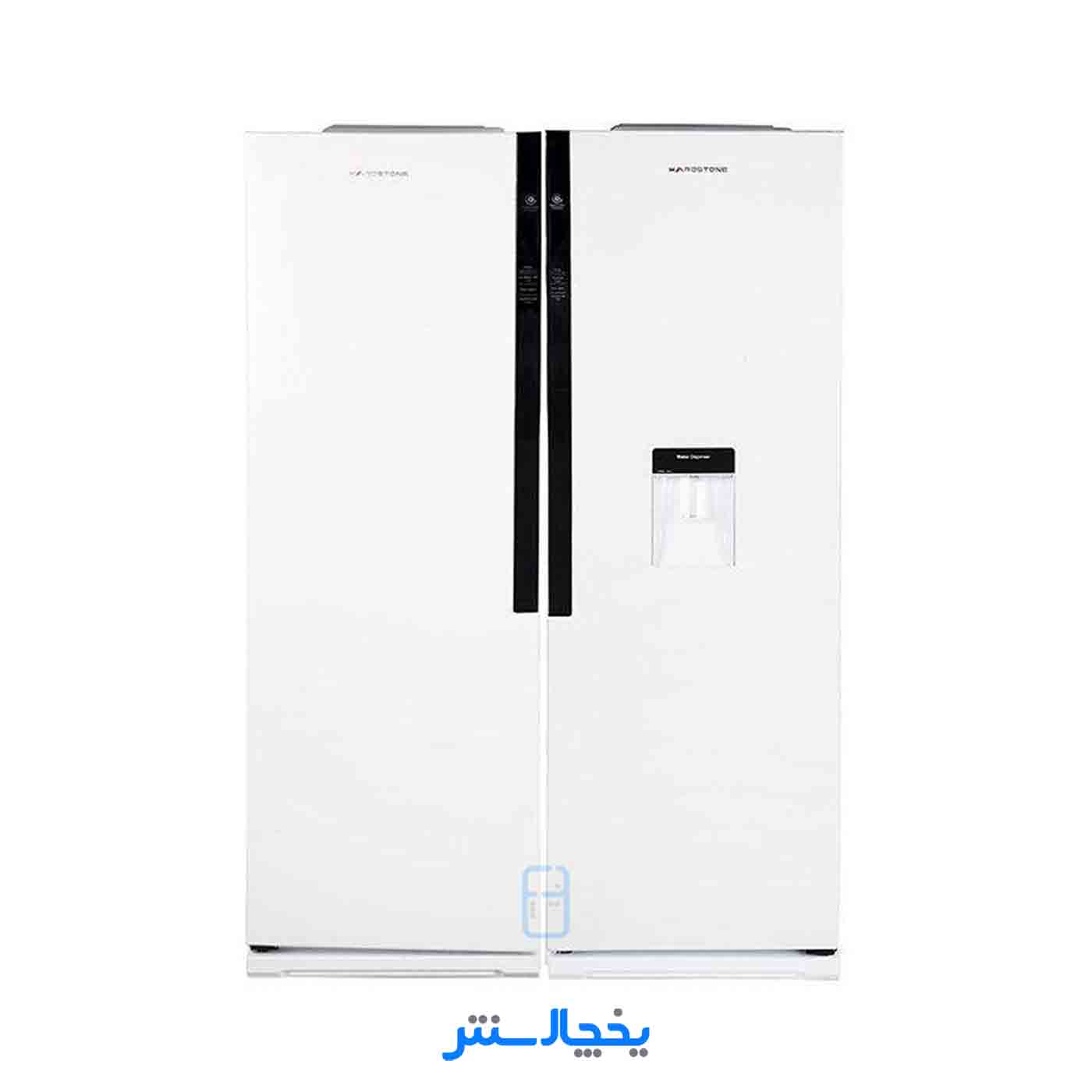 یخچال فریزر دوقلو هاردستون مدل NR14-NF14-HD9W سفید