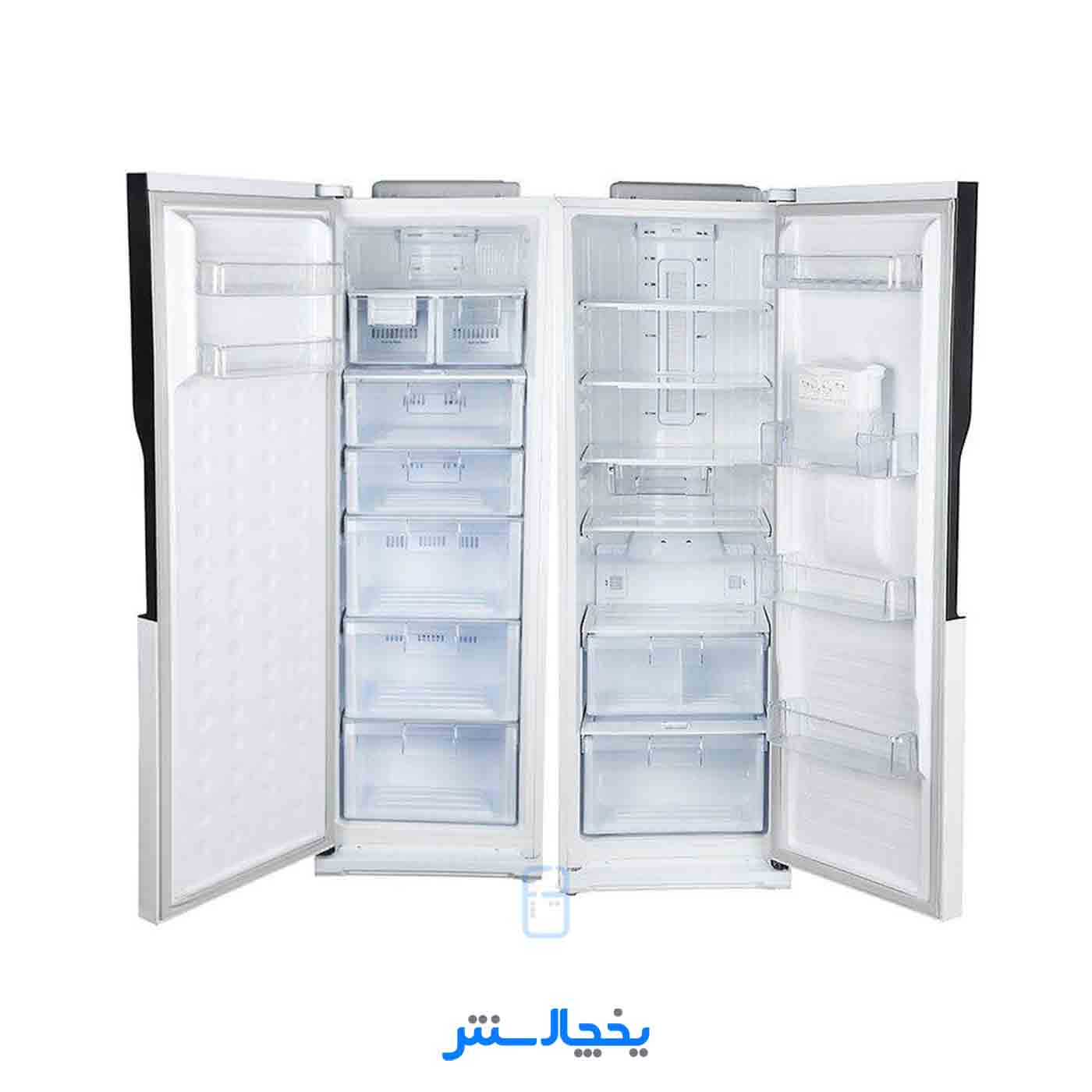 یخچال فریزر دوقلو هاردستون مدل NR14-NF14-HD9W سفید