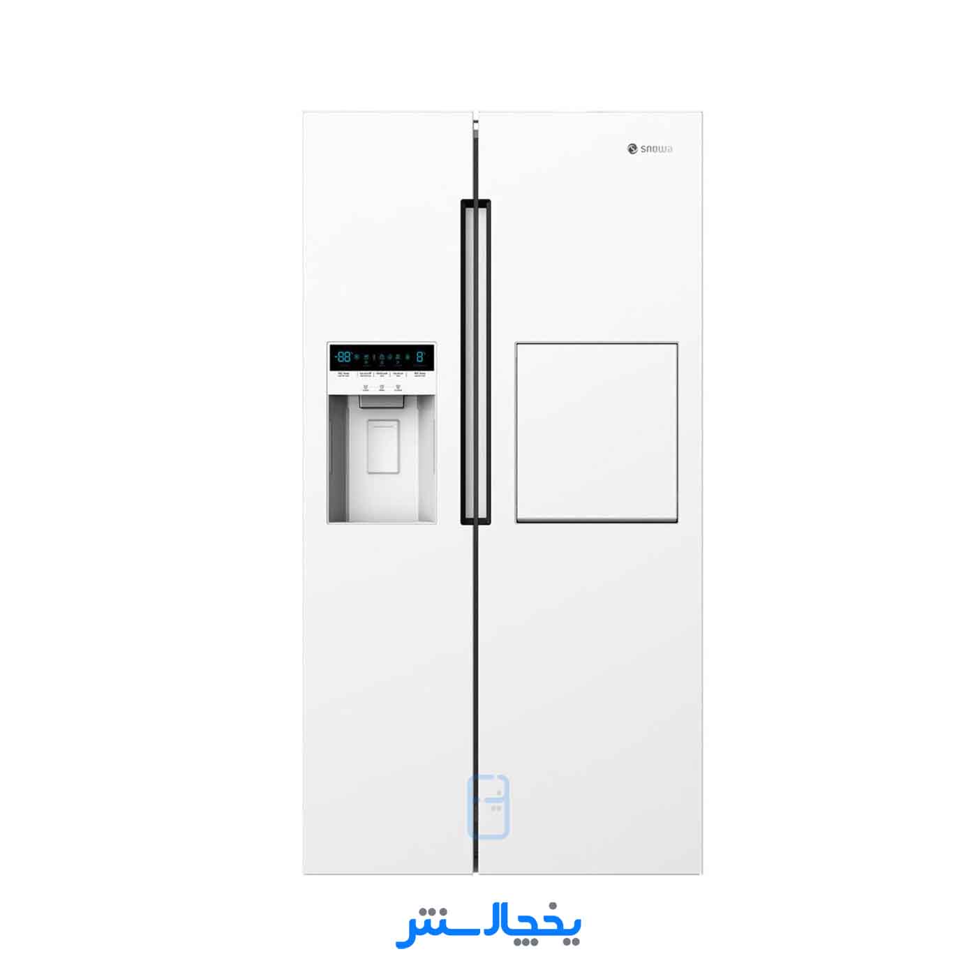 یخچال فریزر ساید بای ساید اسنوا مدل S1Di-M210-W سفید متالیک