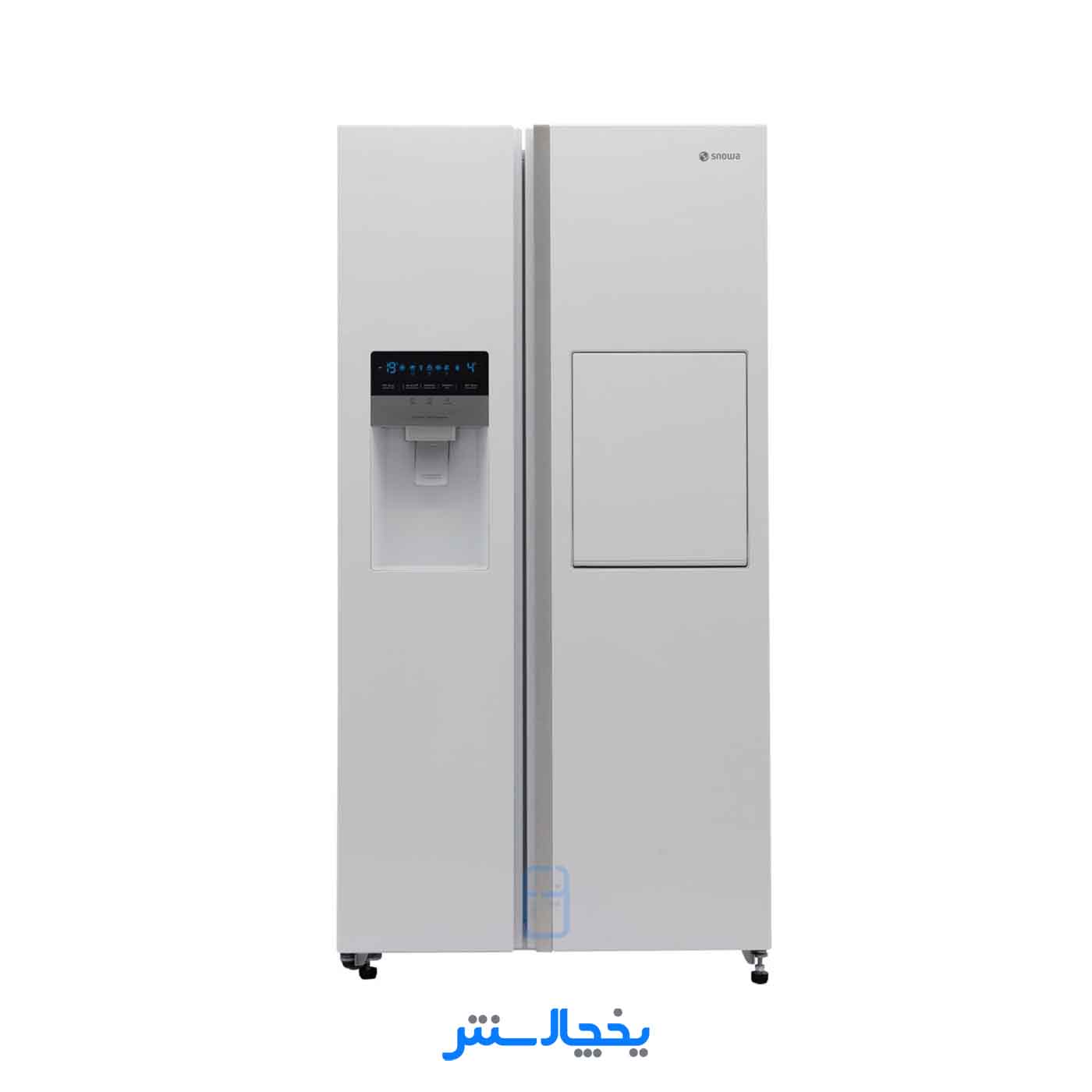 یخچال فریزر ساید بای ساید اسنوا مدل S2Di-M210-W سفید متالیک