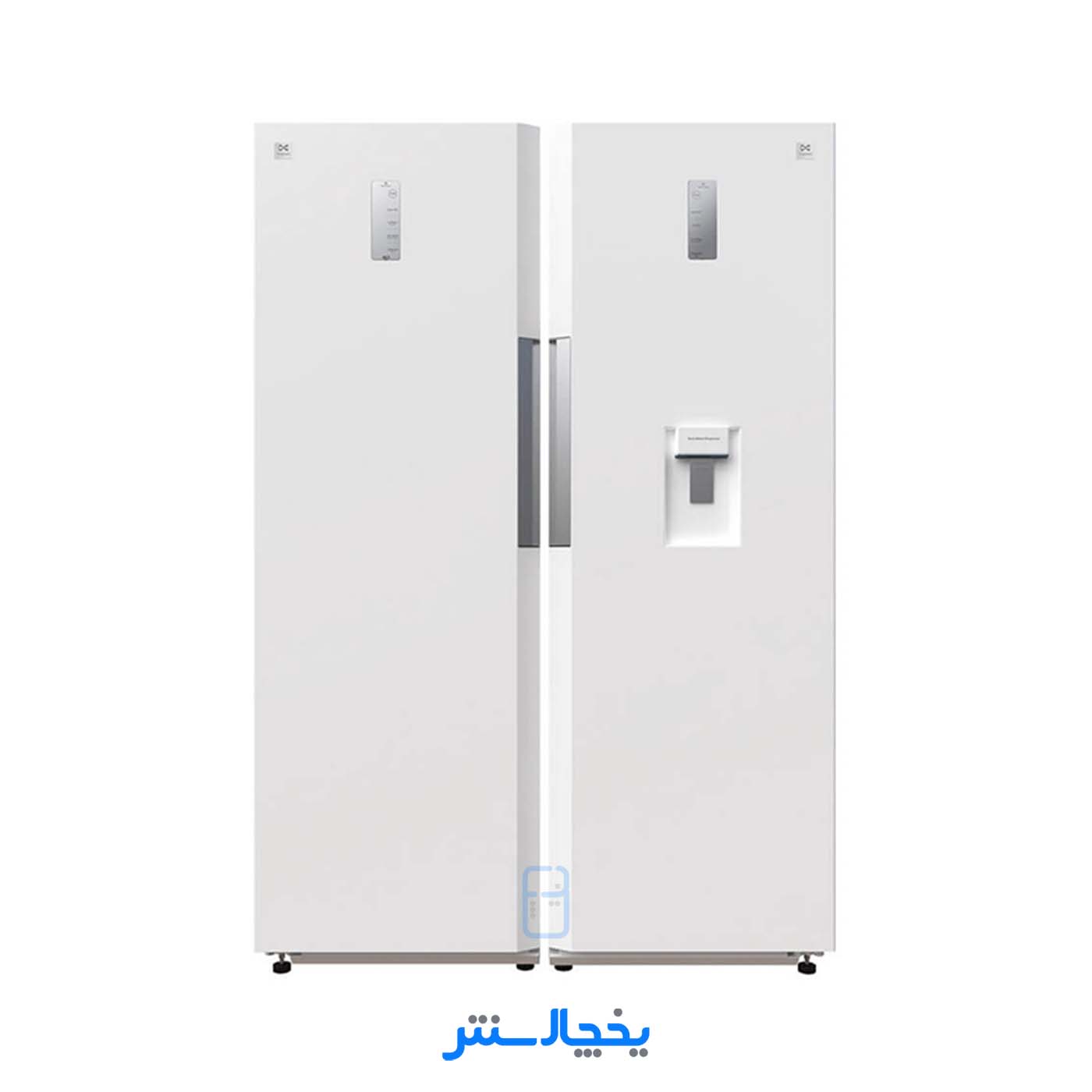 یخچال فریزر دوقلو دوو مدل تویین DLRF-2030MW سفید متالیک