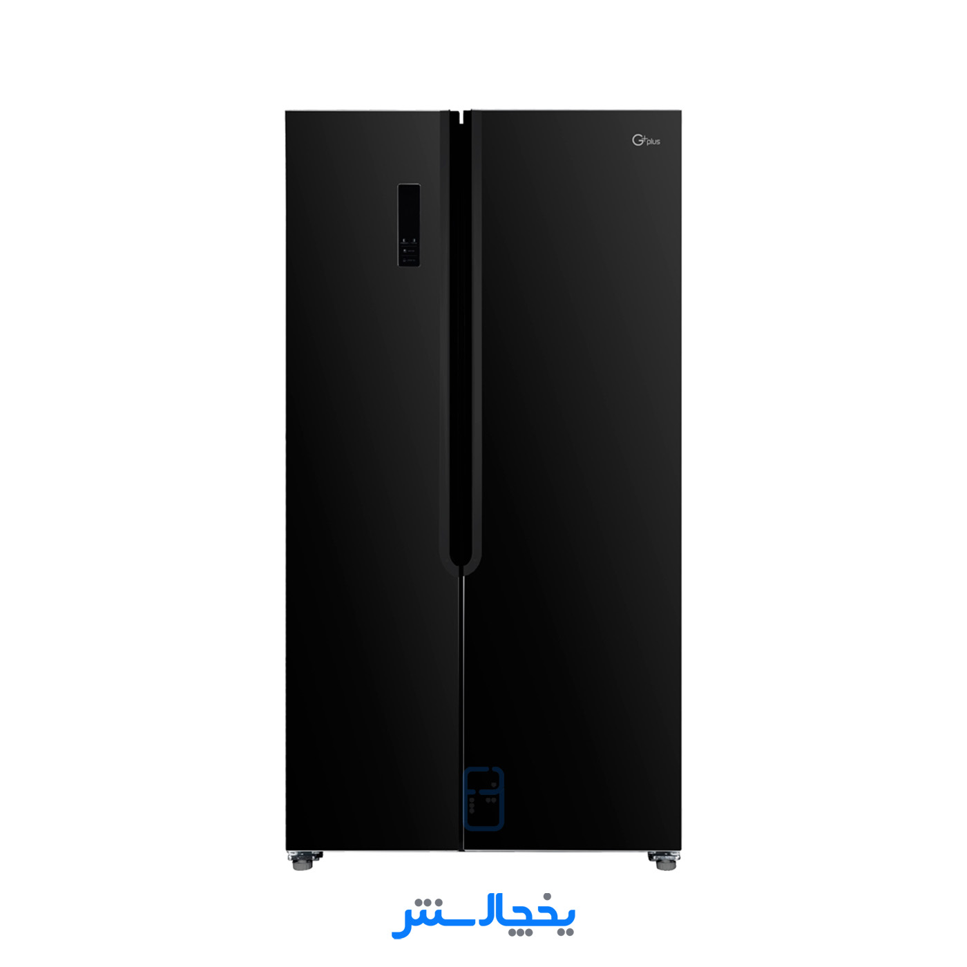 یخچال فریزر ساید بای ساید جی پلاس مدل GSS-P7430BG مشکی