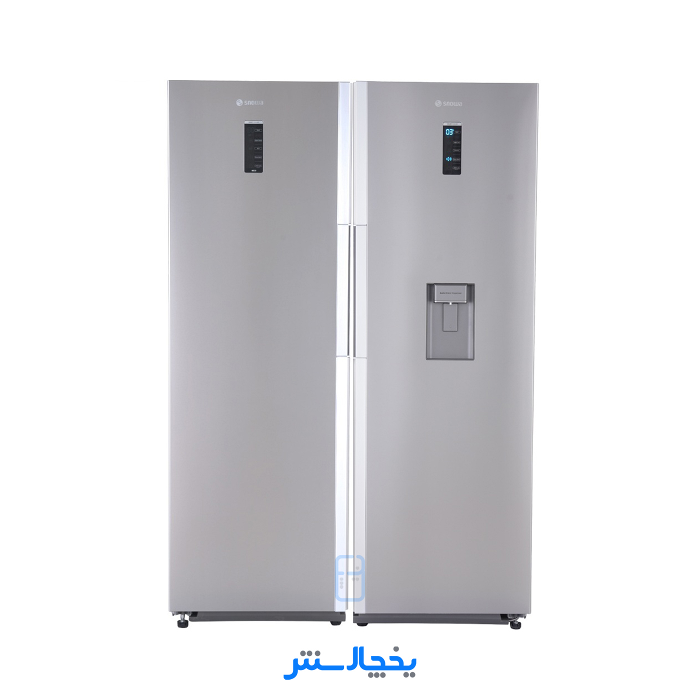 یخچال فریزر دوقلو اسنوا مدل SRDi-SFDi-M210SS استیل
