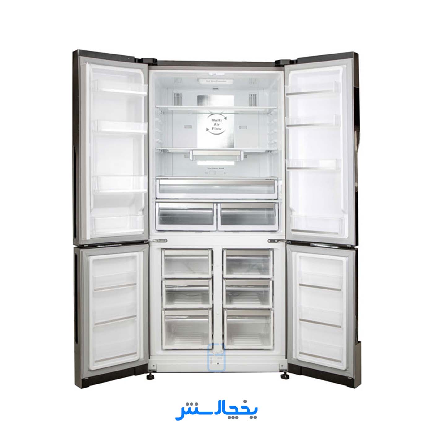 یخچال فریزر چهار درب بنس مدل هرمس BR-S281H سفید