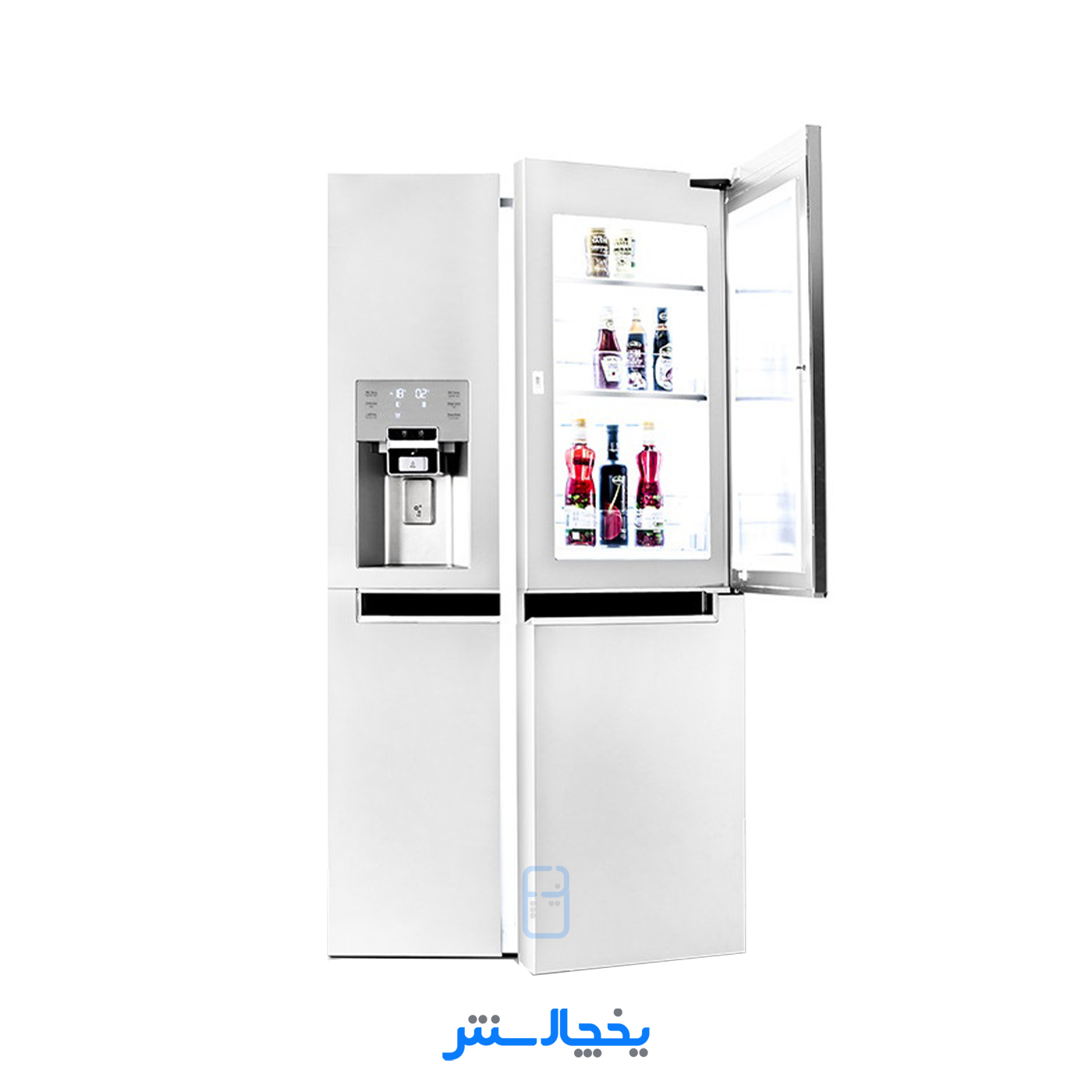 یخچال فریزر ساید بای ساید دوو مدل SXi30-10W سفید متالیک