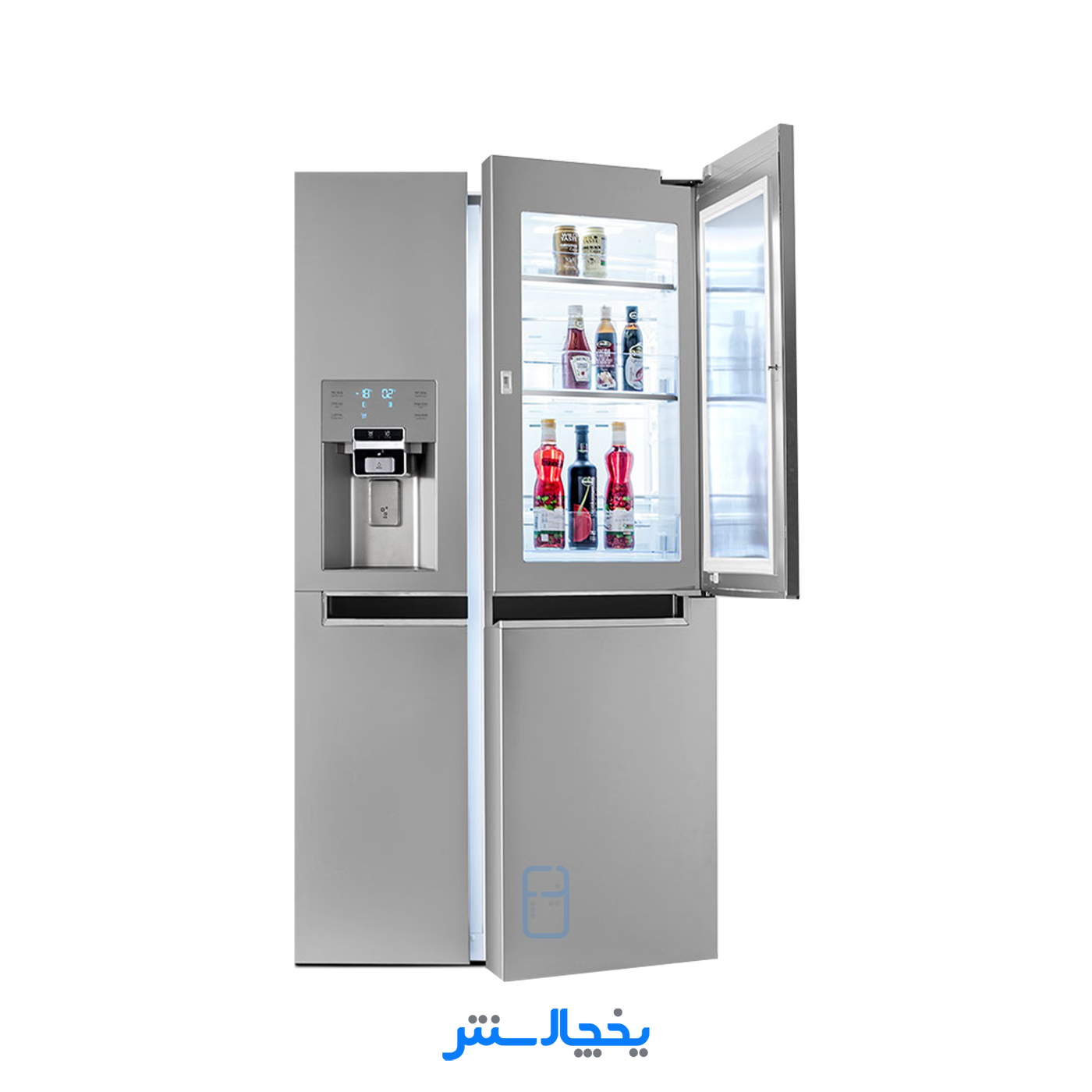 یخچال فریزر ساید بای ساید دوو مدل SXi30-10S استیل