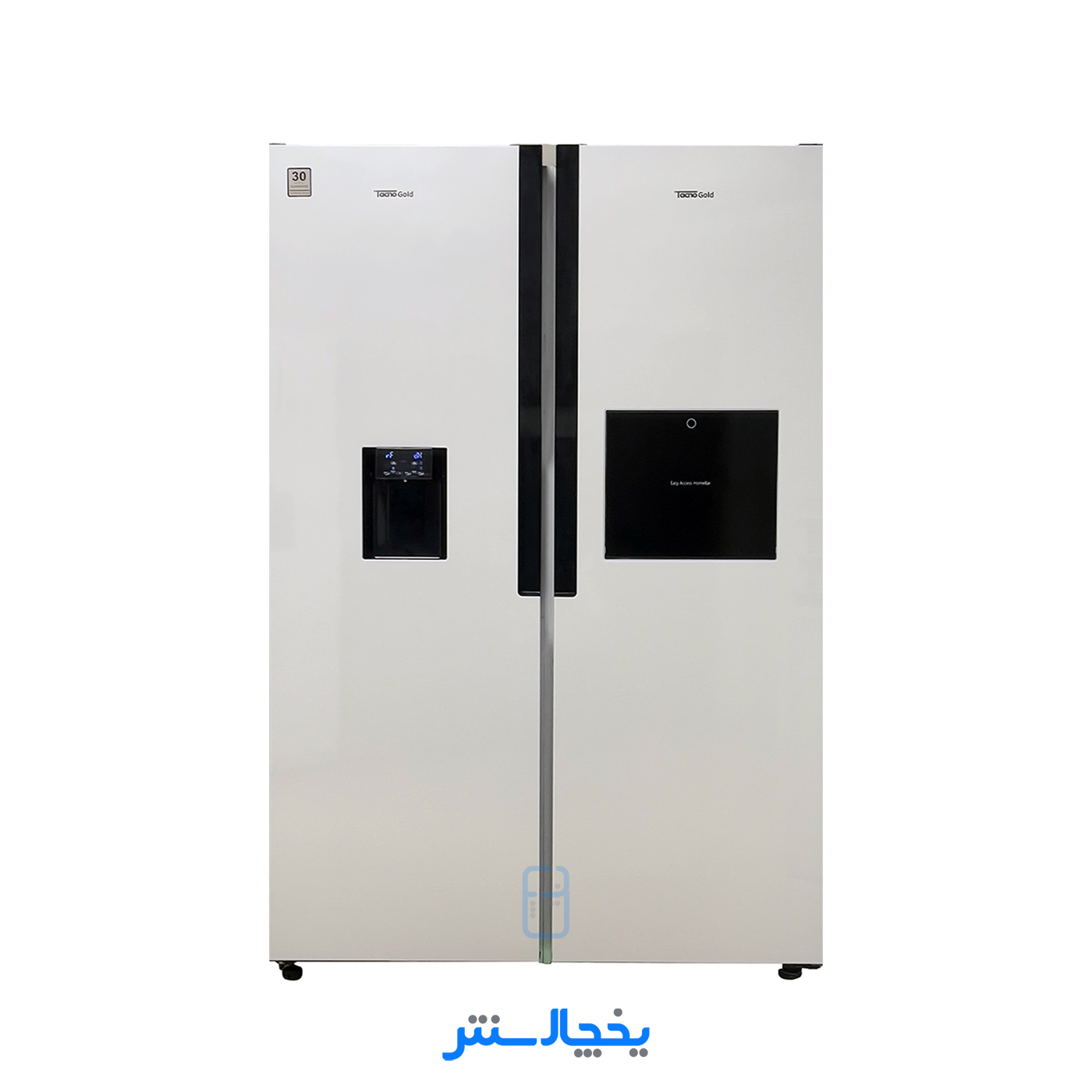 یخچال فریزر دوقلو تاکنوگلد مدل S901R-S900F-S استیل