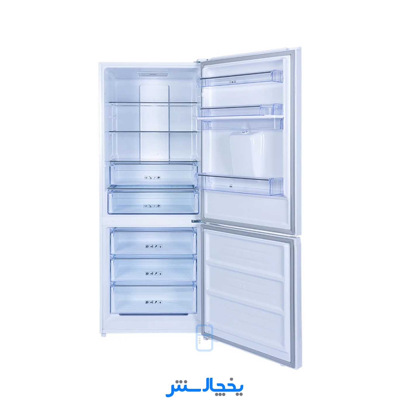 یخچال فریزر ایکس ویژن مدل HB470-Wi سفید