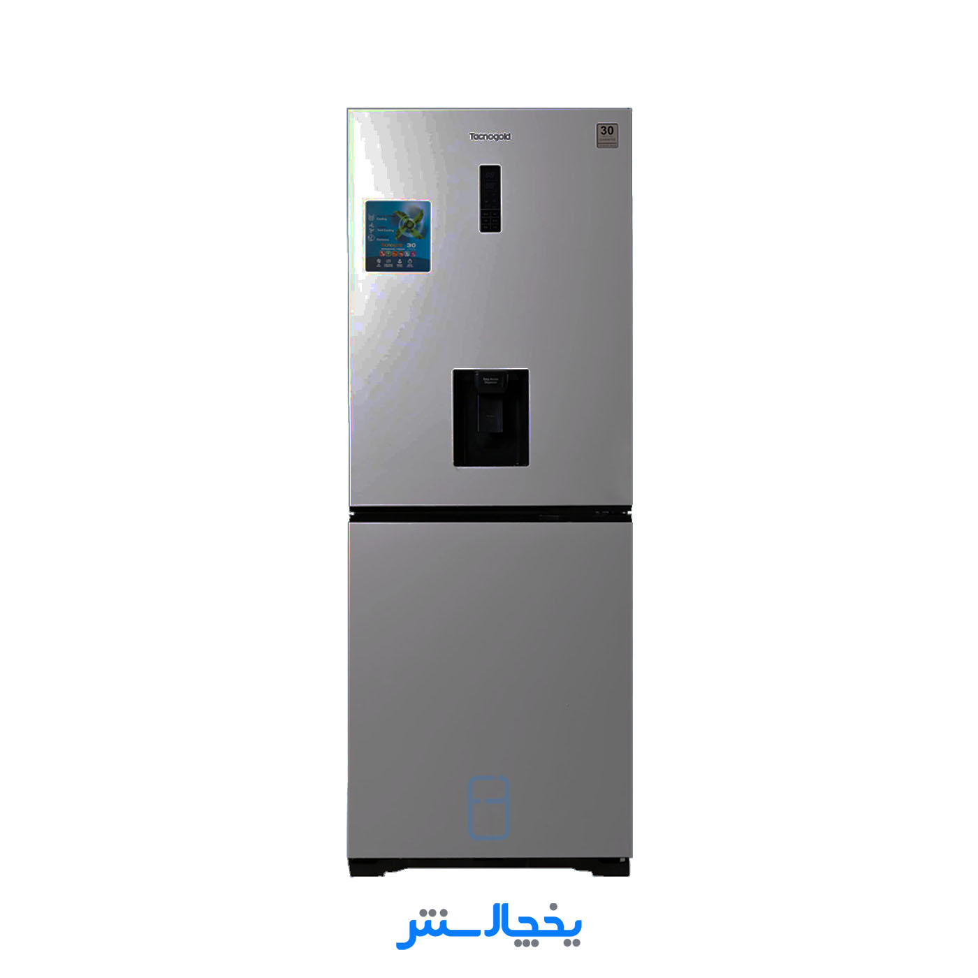 یخچال فریزر تاکنوگلد مدل TG550 استیل