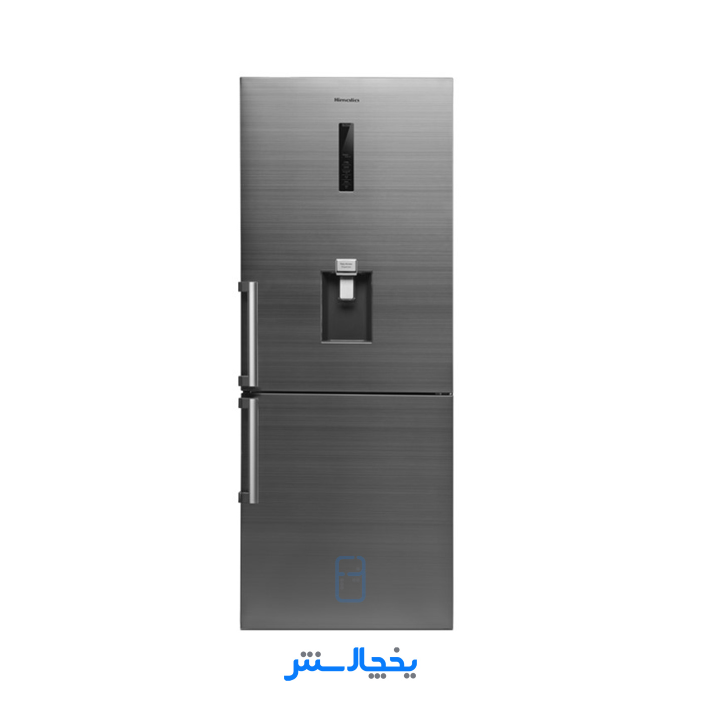 یخچال فریزر هیمالیا مدل سلکت آبریز HRFN43001-1 نقره ای