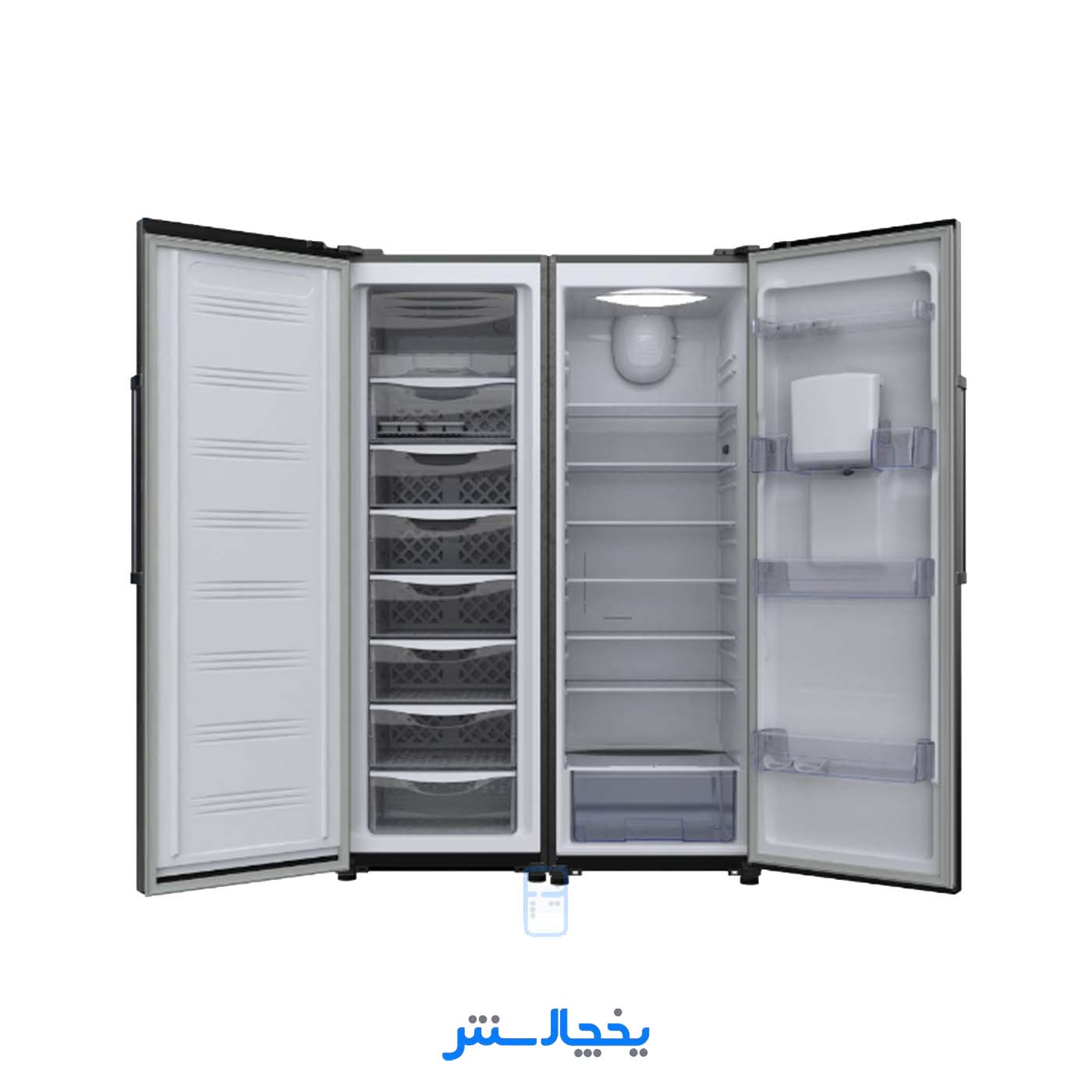 یخچال فریزر دوقلو امرسان 15 فوت مدل R15H-F15H-T01 تیتانیوم
