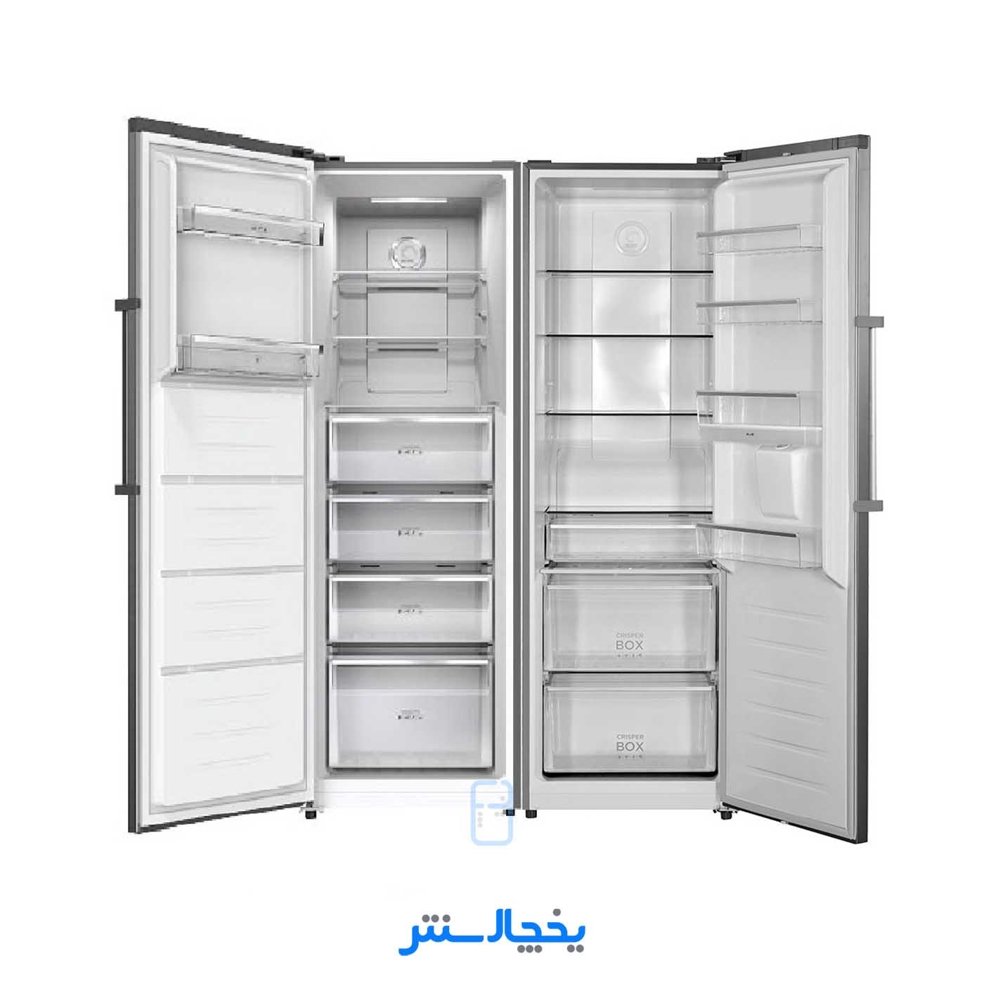 یخچال فریزر دوقلو جی پلاس مدل Elendor الندور GRF-P2737LFW سفید