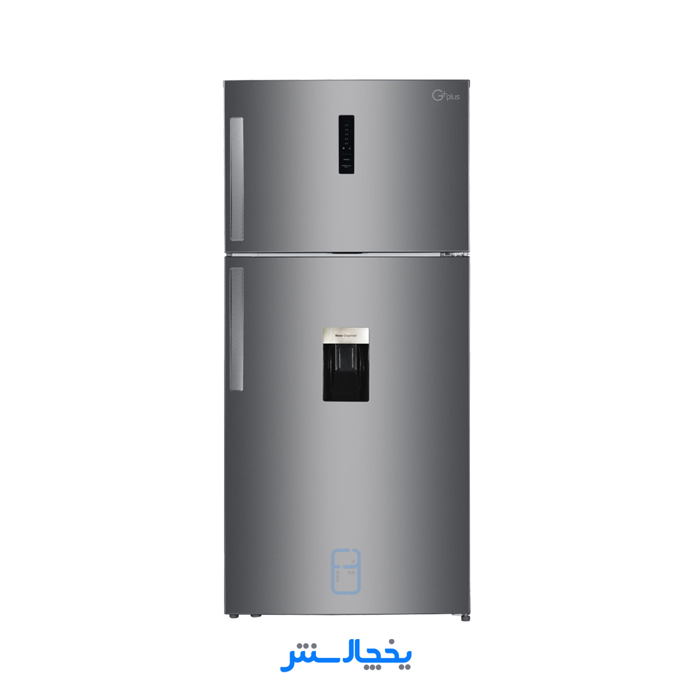 یخچال فریزر جی پلاس مدل GRF-P5328S نقره ای
